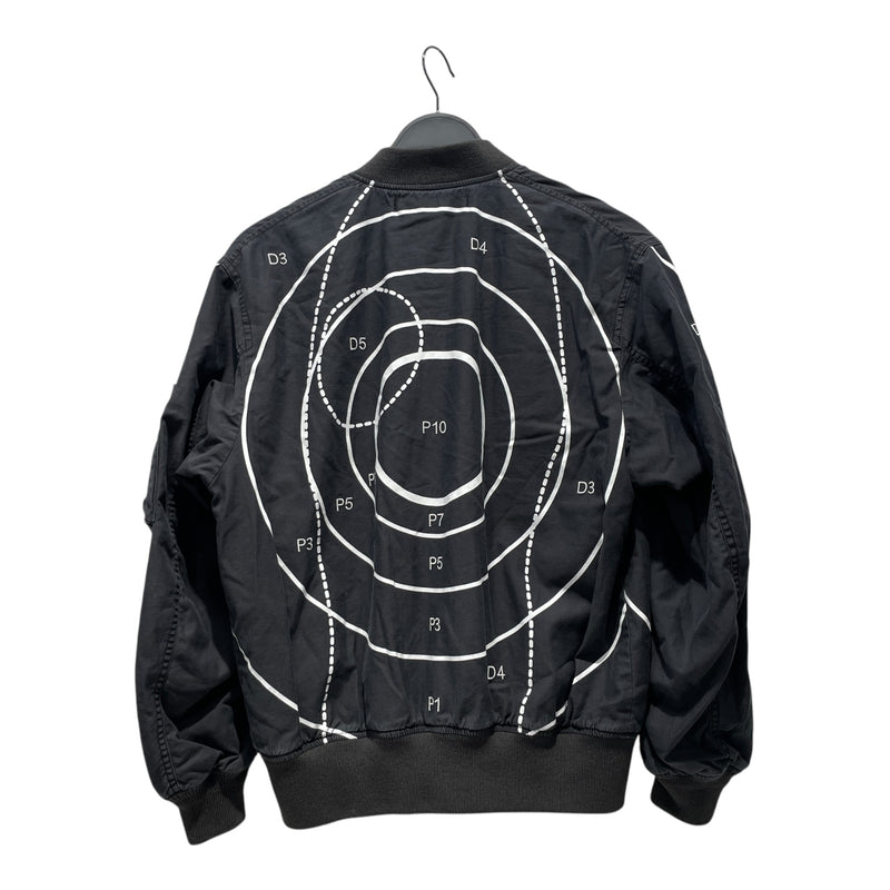 NEIGHBORHOOD/Jacket/S/Acrylic/BLK/All Over Print/