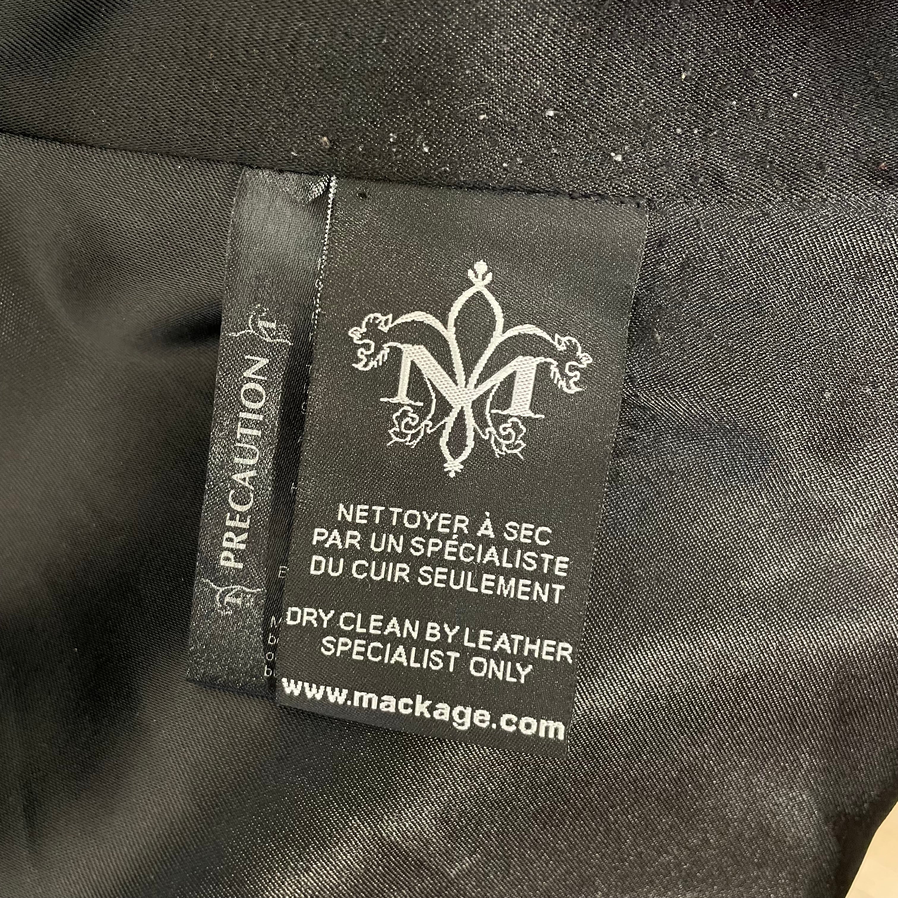 MACKAGE/Jacket/XS/Wool/BRD/ view 4