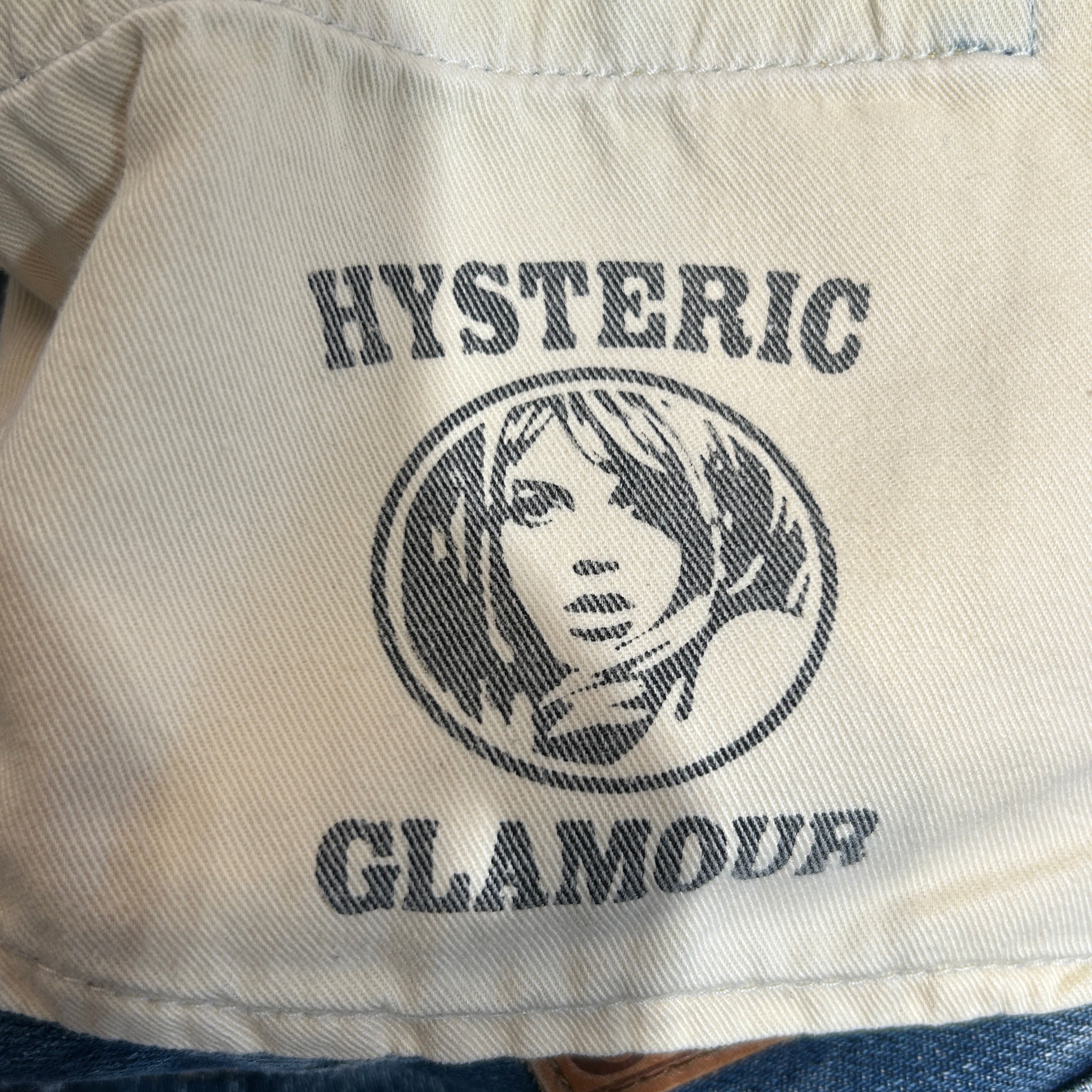 HYSTERIC GLAMOUR/Pants/32/Cotton/IDG/Studs Right Pocket view 4