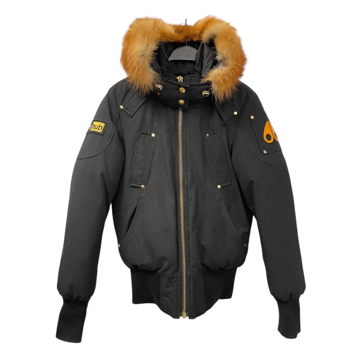 MOOSE KNUCKLES/Puffer Jkt/S/BLK/PORNHUB X MK COAT view 1