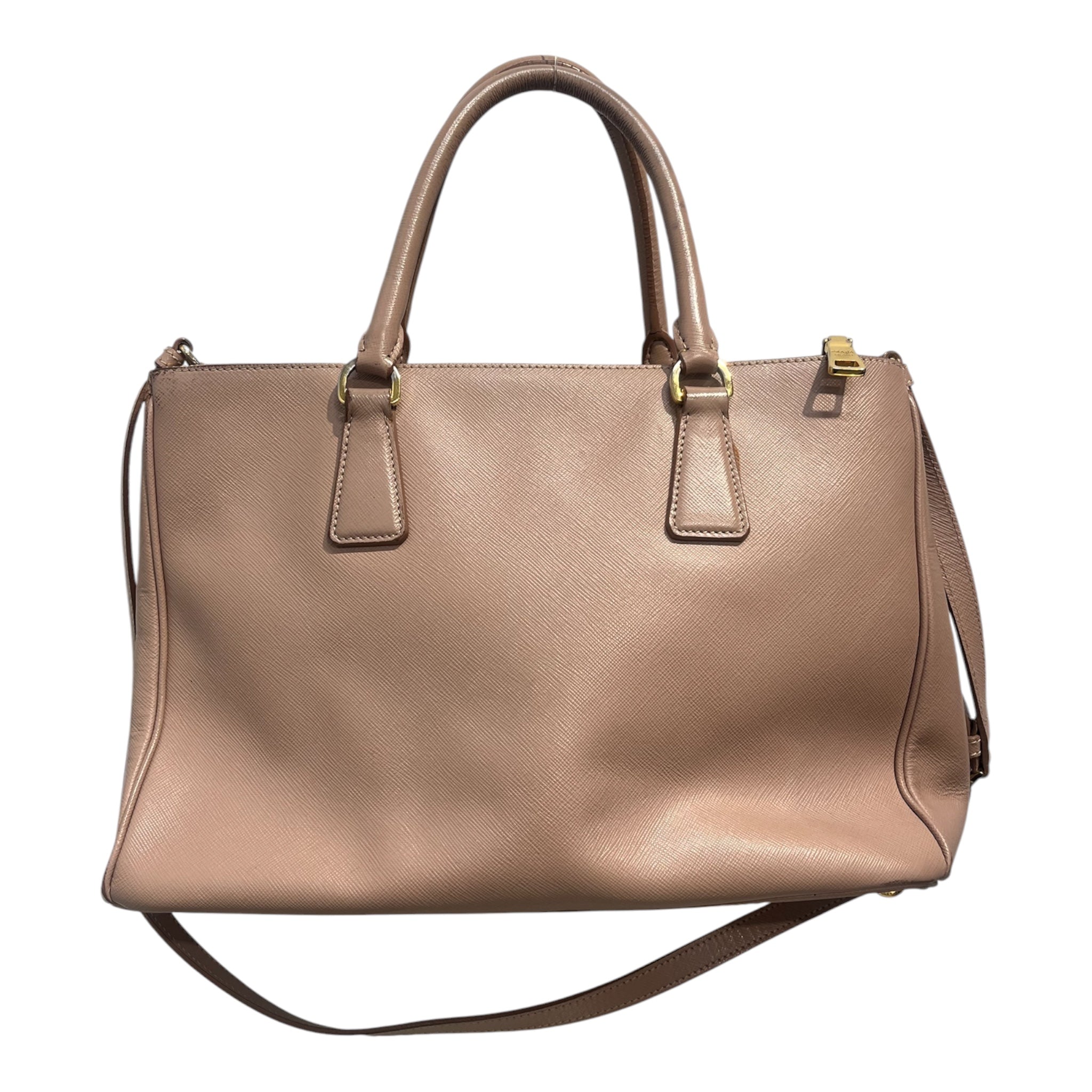 PRADA/Tote Bag/Leather/BEG/SAFFIANO 14 view 2