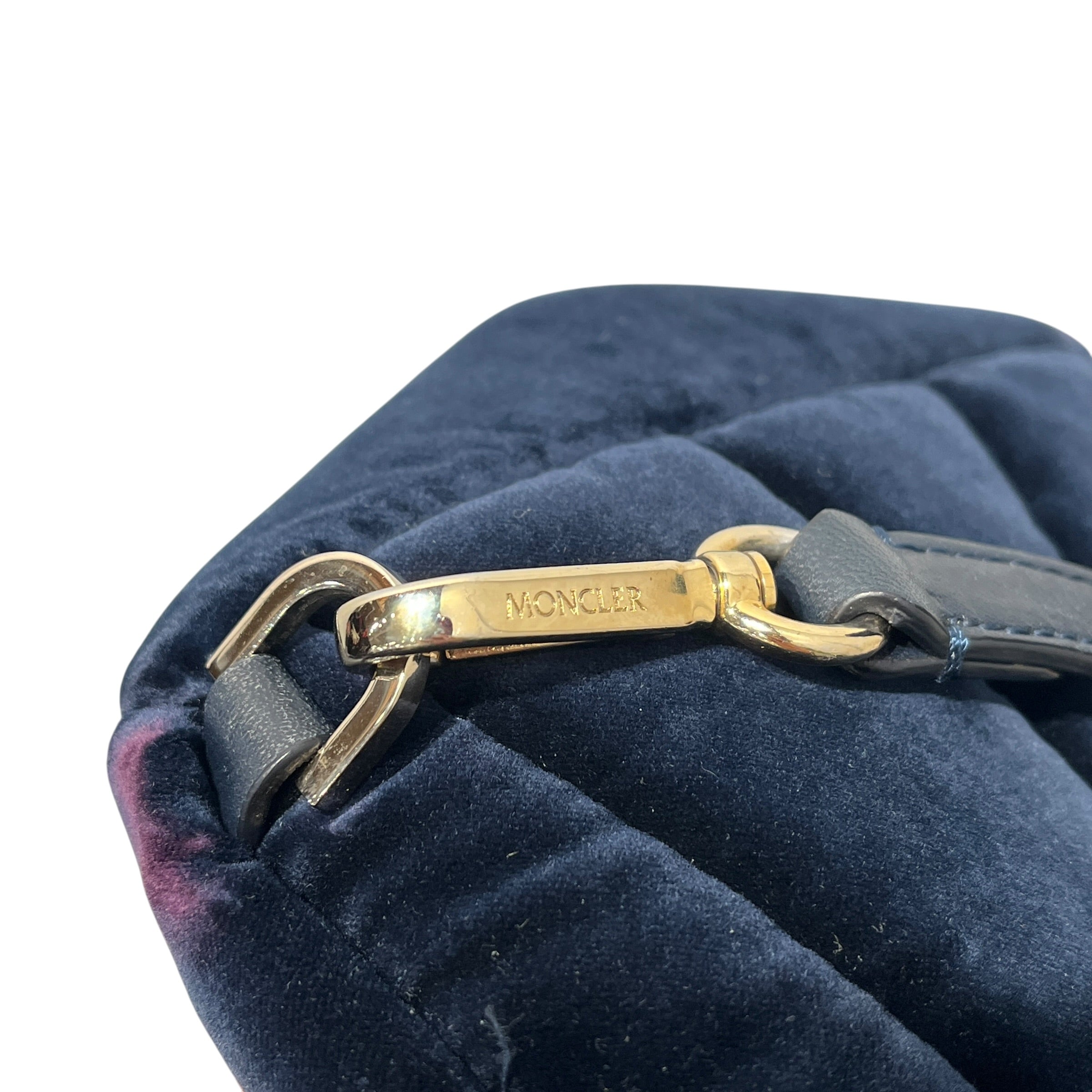 MONCLER/Backpack/NVY/velvet mini backpack view 21