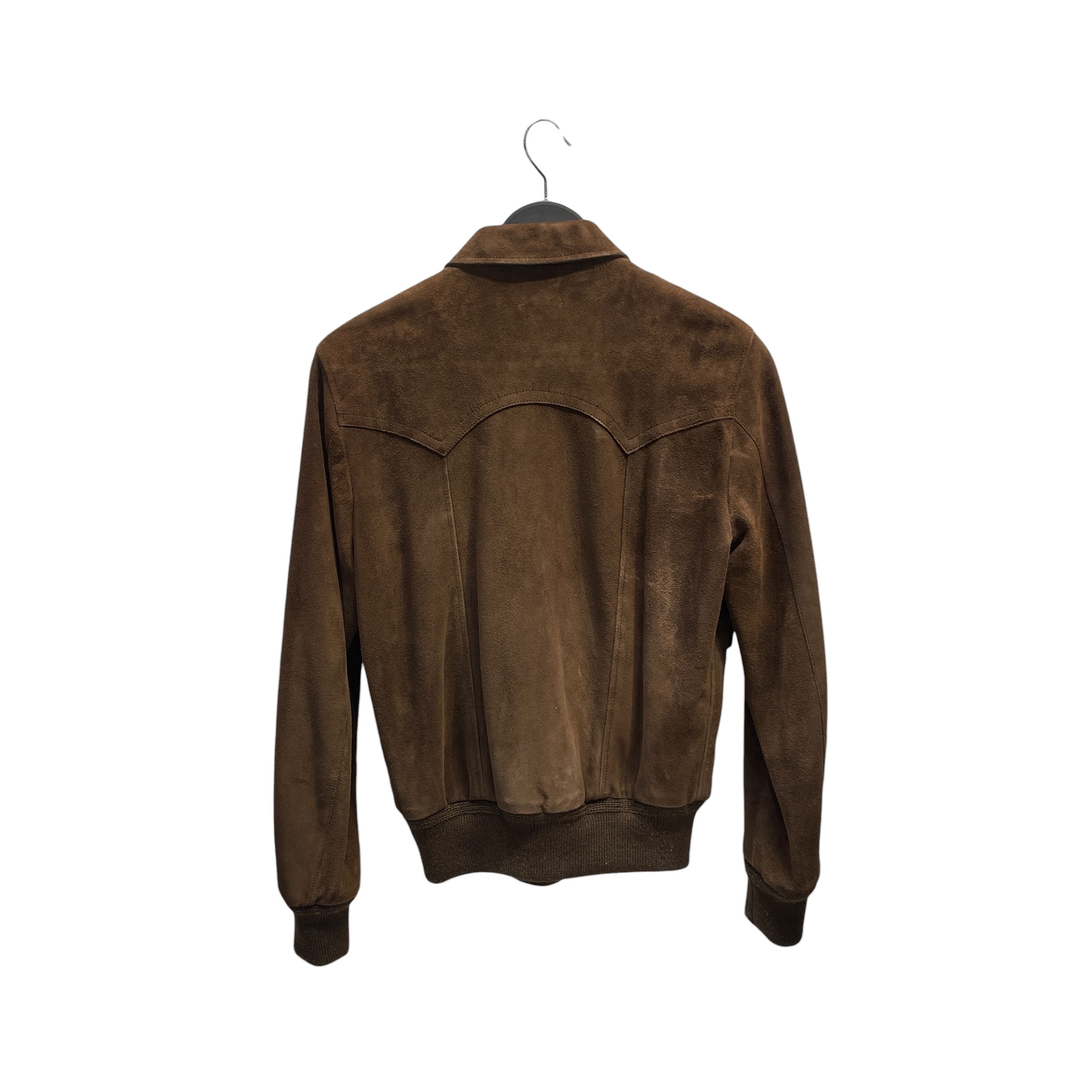 SAINT LAURENT/Jacket/44/Suede/BRW/WESTERN view 2