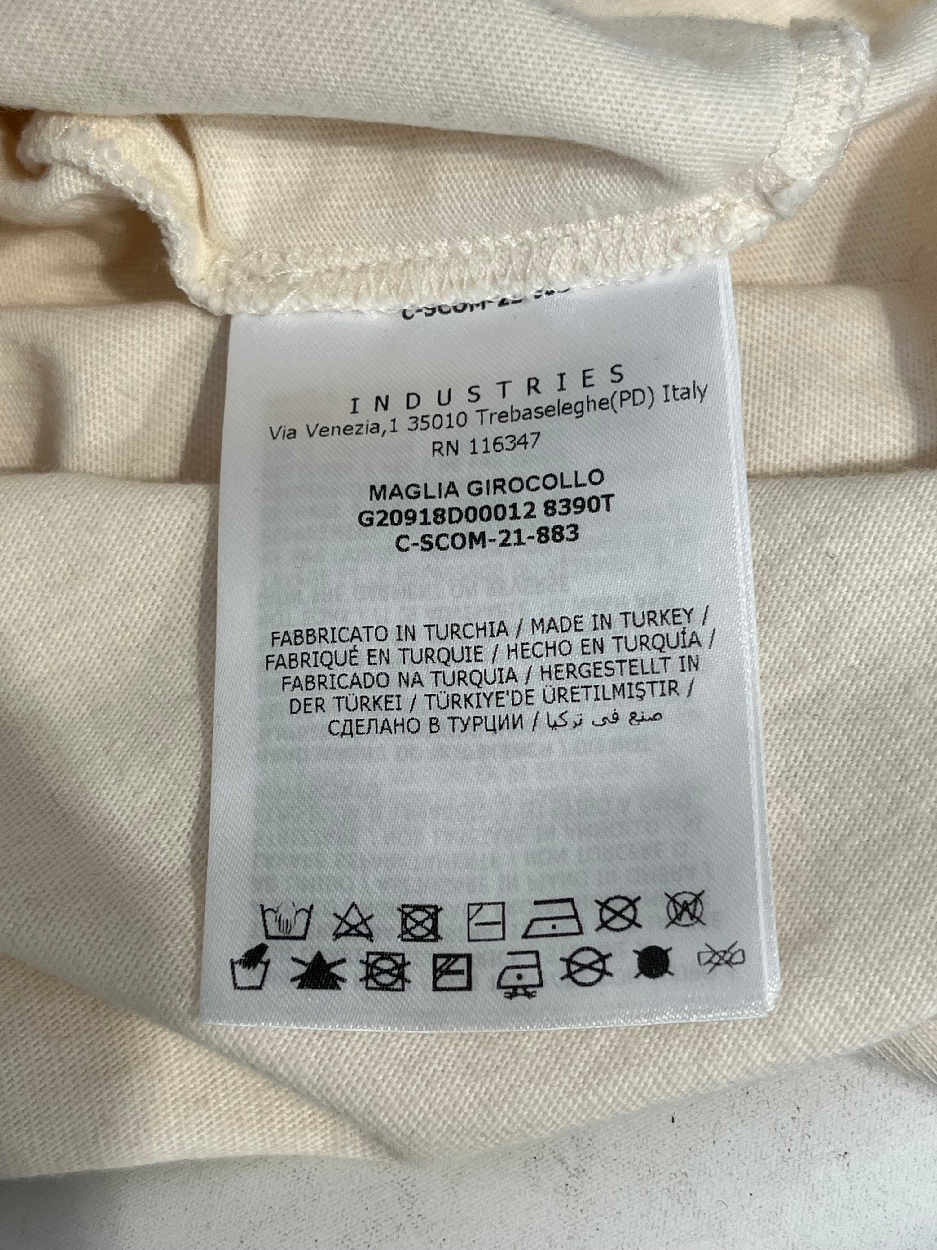 MONCLER/T-Shirt/XL/Cotton/CRM/keep warm view 4