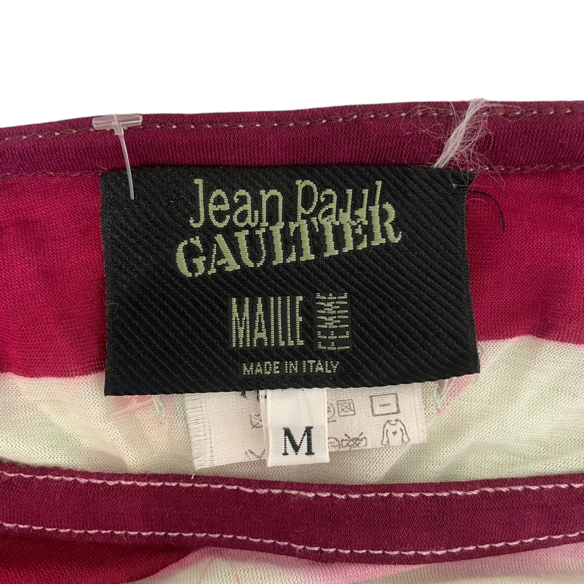 Jean Paul Gaultier/LS T-Shirt/M/Graphic/Cotton/RED/MADE IN ITALY view 3