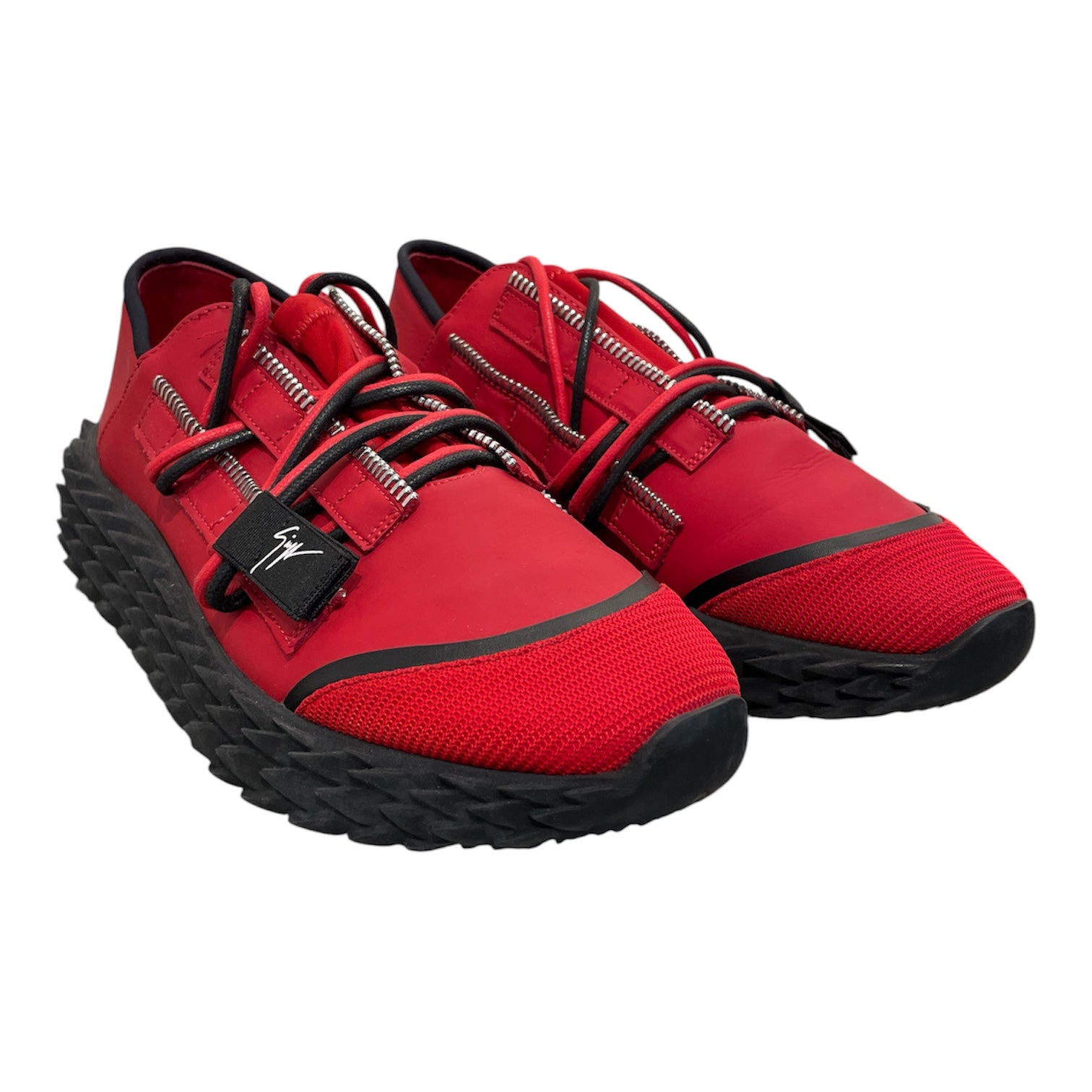 GIUSEPPE ZANOTTI DESIGN/Low-Sneakers/US 8/RED/ view 1