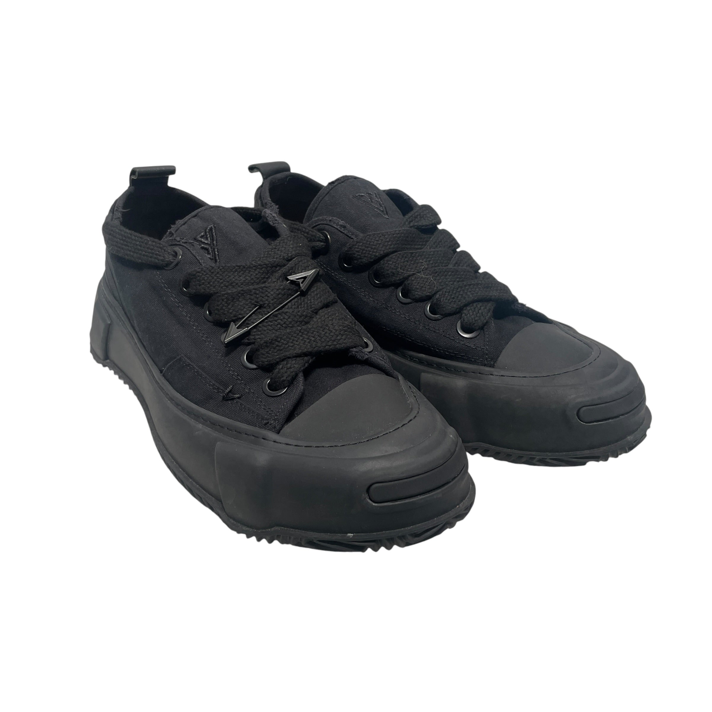 VALABASAS/Low-Sneakers/US 13/Cotton/BLK/VISION BRIGHT 100 view 1