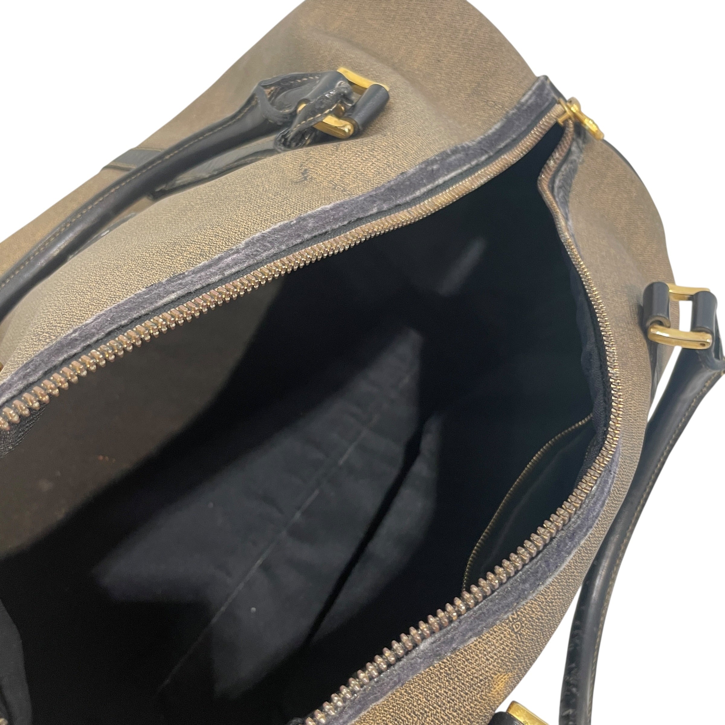 FENDI/Luggage/Leather/BRW/Travel Duffle view 5