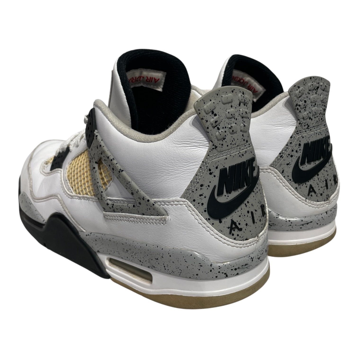 NIKE/Hi-Sneakers/US 11.5/Leather/WHT/White cement jordan 4 2015 view 2