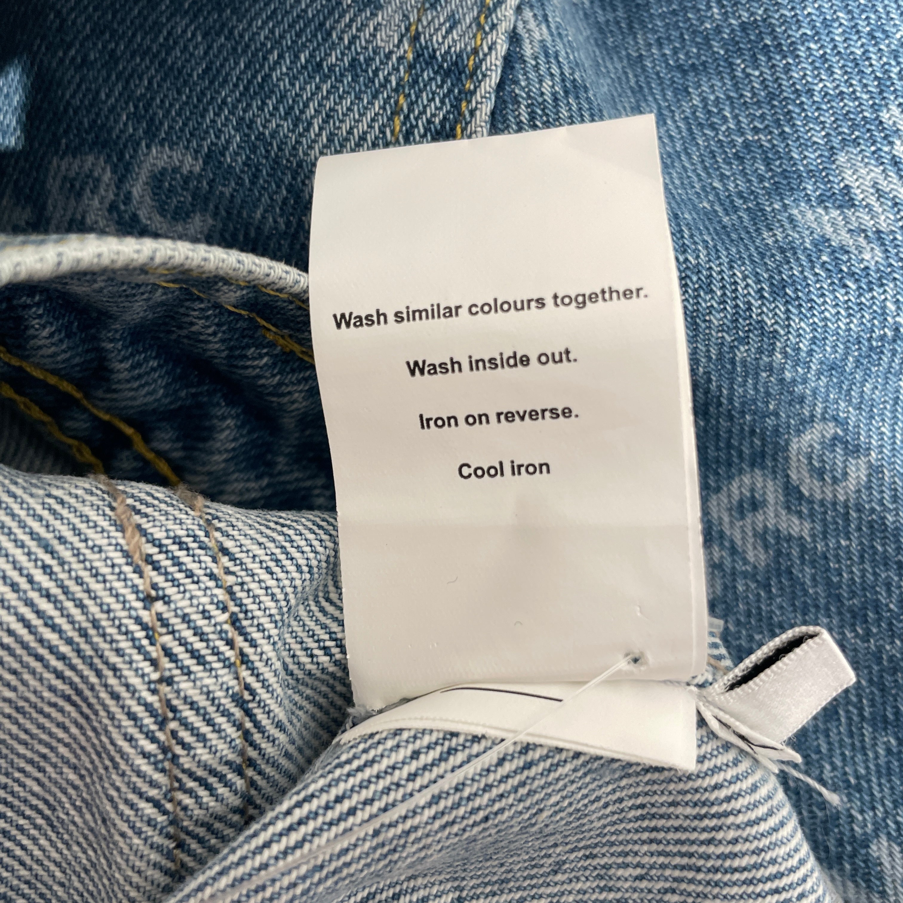 M+RC NOIR/Denim Jkt/L/Denim/IDG/All Over Print/ALL OVER PRINT M+RC NOIR view 3