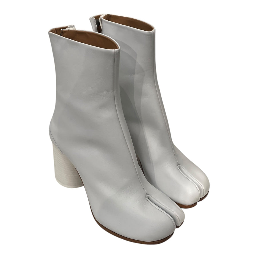 Maison Margiela/Low-Sneakers/EU 36/Cotton/WHT/DONNA TABI PAINT