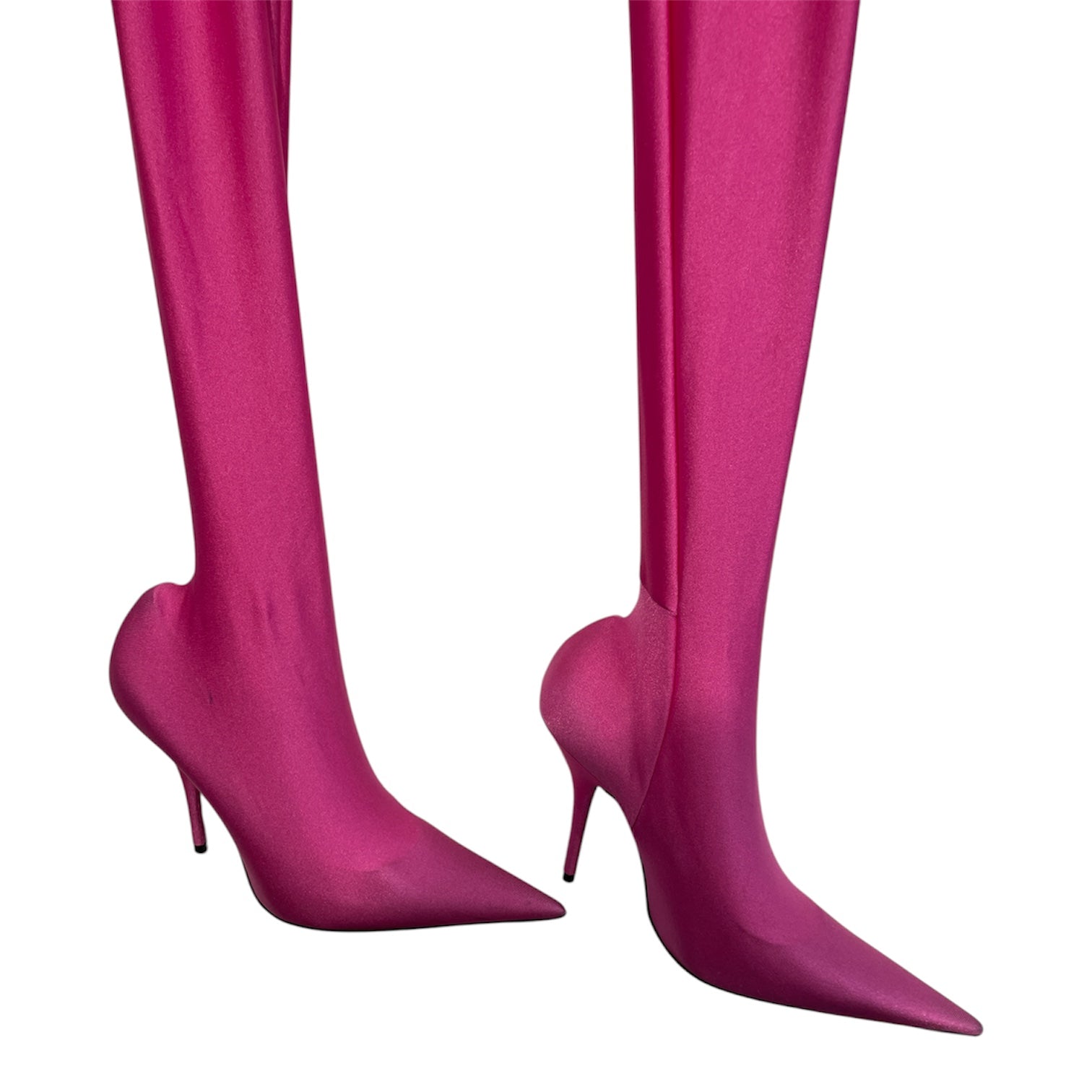 BALENCIAGA/Heels/EU 37/Polyester/PNK/2022 PANTASHOES view 3