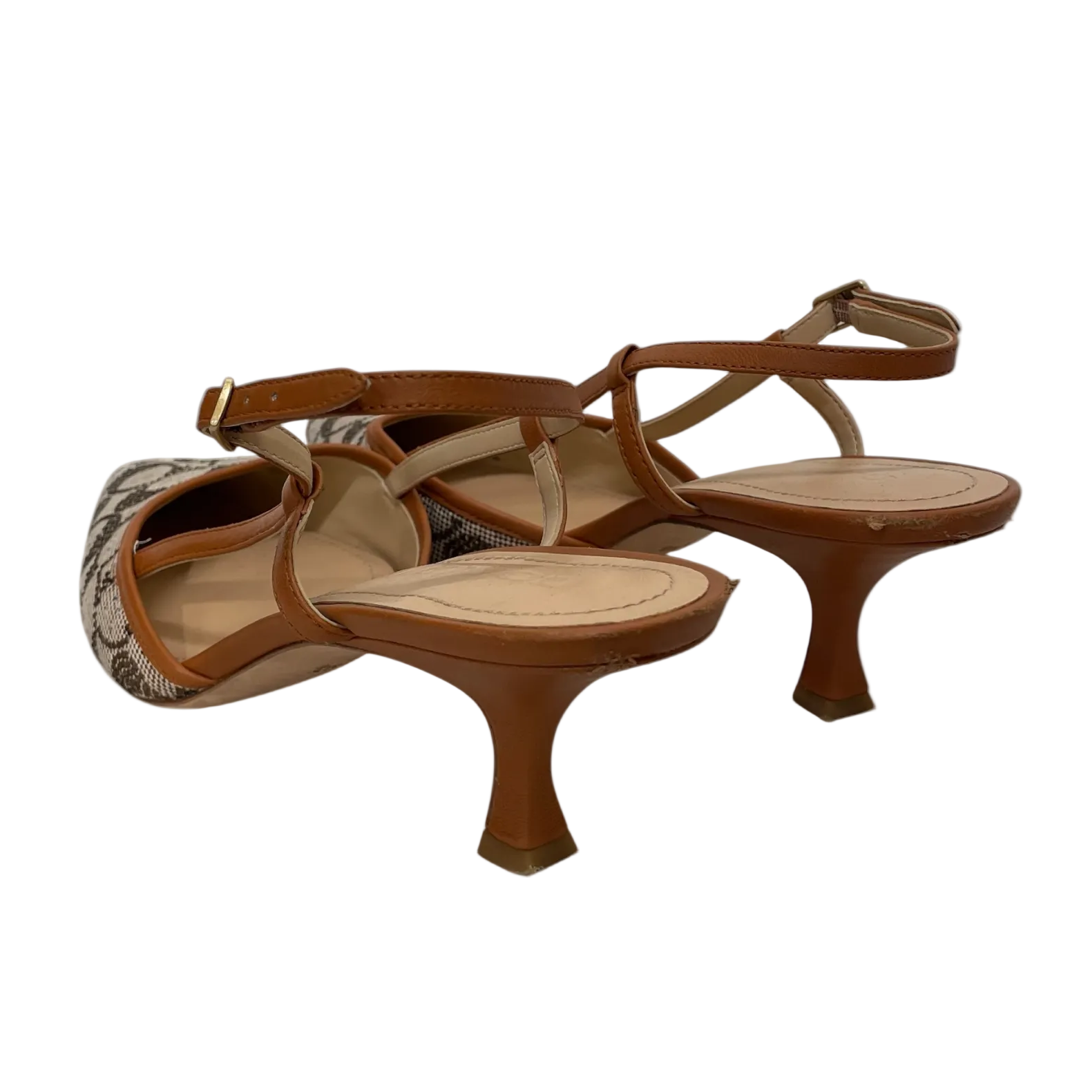 COACH/Heels/US 10/Monogram/BRW/ROSIE CRYSTAL SLING BACK view 2