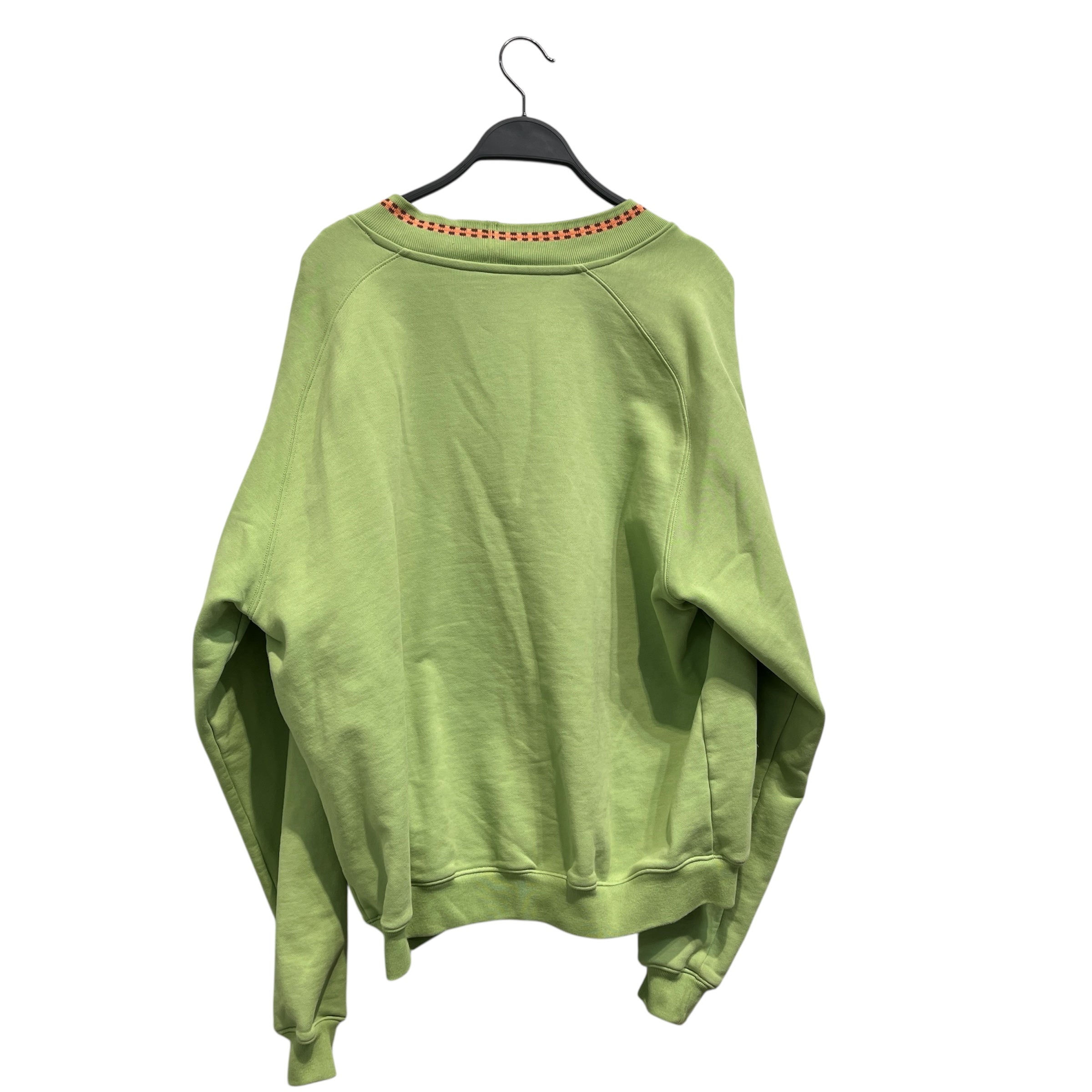 MOSCHINO/Cardigan/40/Cotton/GRN/LIME GREEN MOUSE PATCH view 2