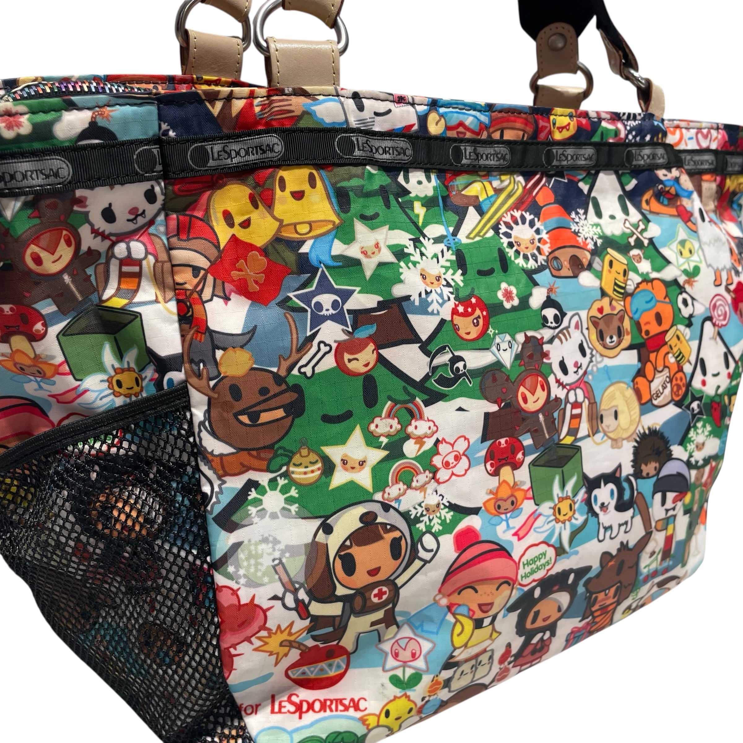LESPORTSAC/Tote Bag/All Over Print/Nylon/MLT/TokiDoki view 6