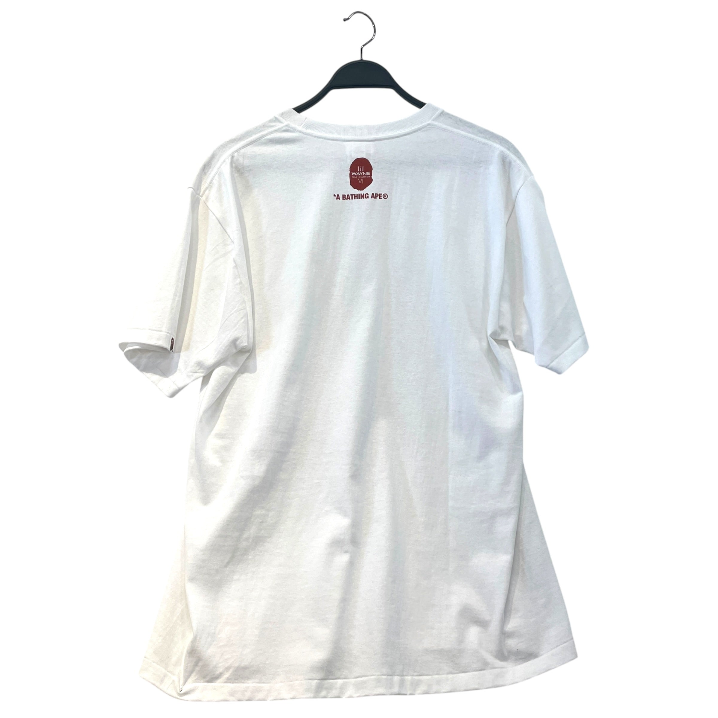 A BATHING APE/T-Shirt/XL/Cotton/WHT/Graphic/LIL WAYNE THA CARTER VI view 2