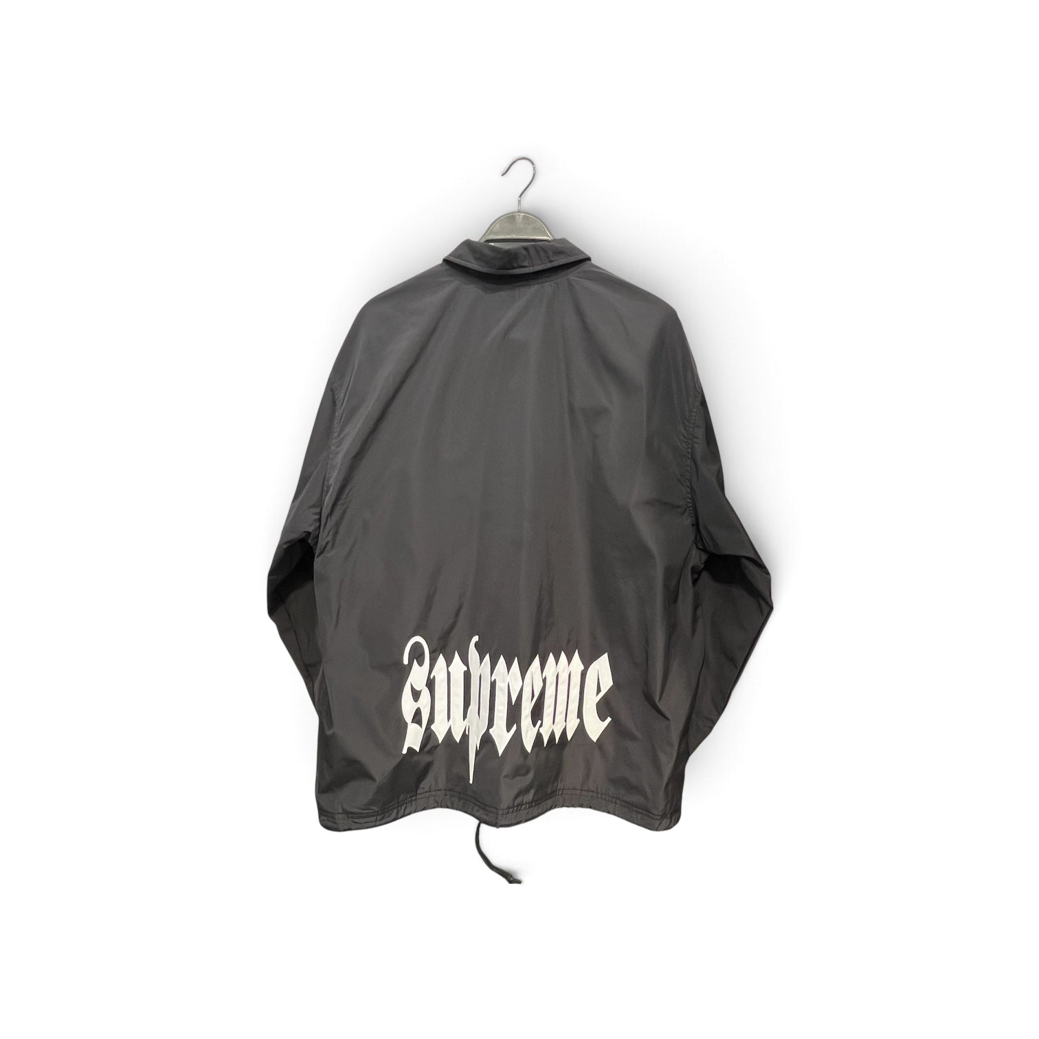Supreme/Windbreaker/XL/Polyester/BLK/Old English font logo view 2