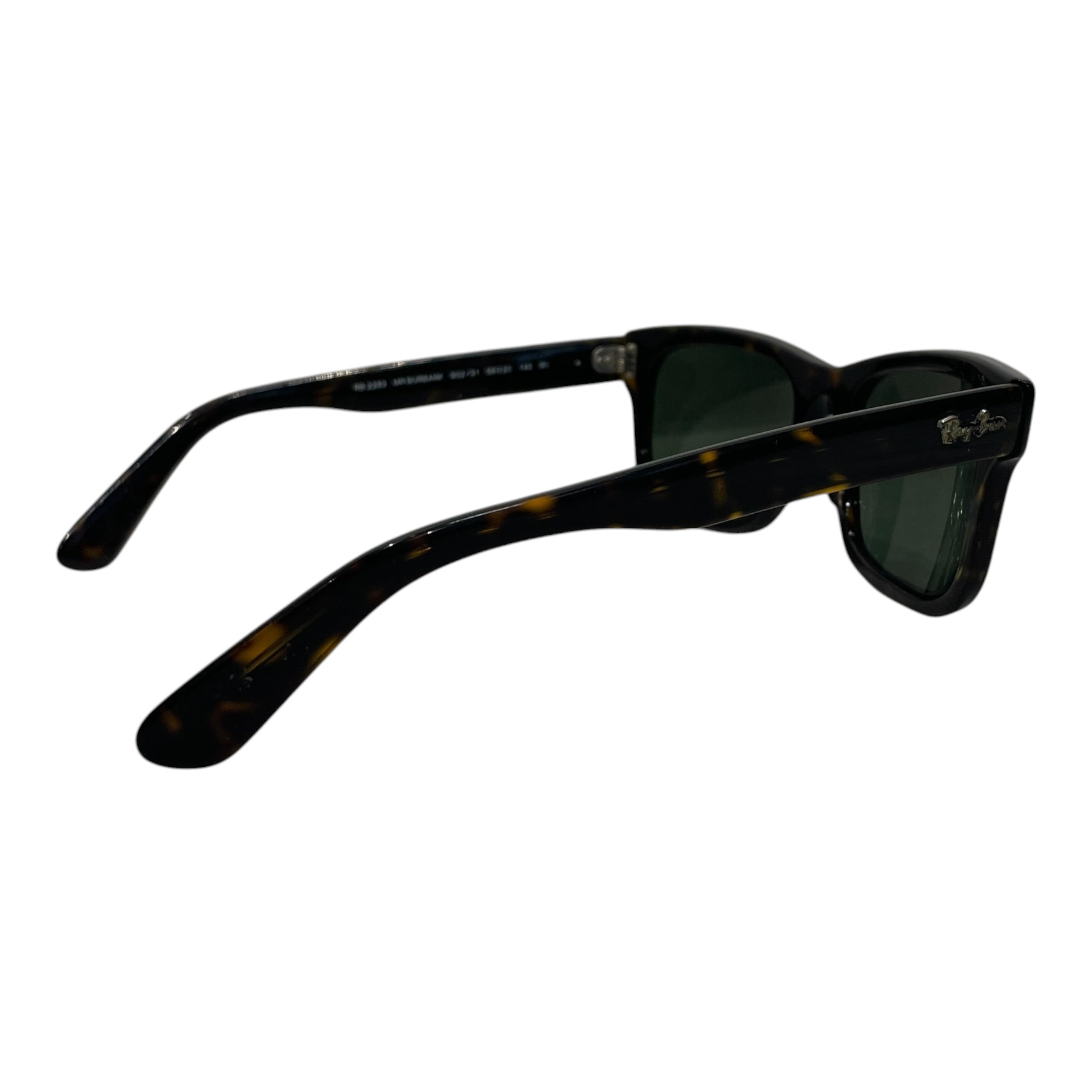 Ray-Ban/Sunglasses/Plastic/BLK/M's/MR BURBANK view 3