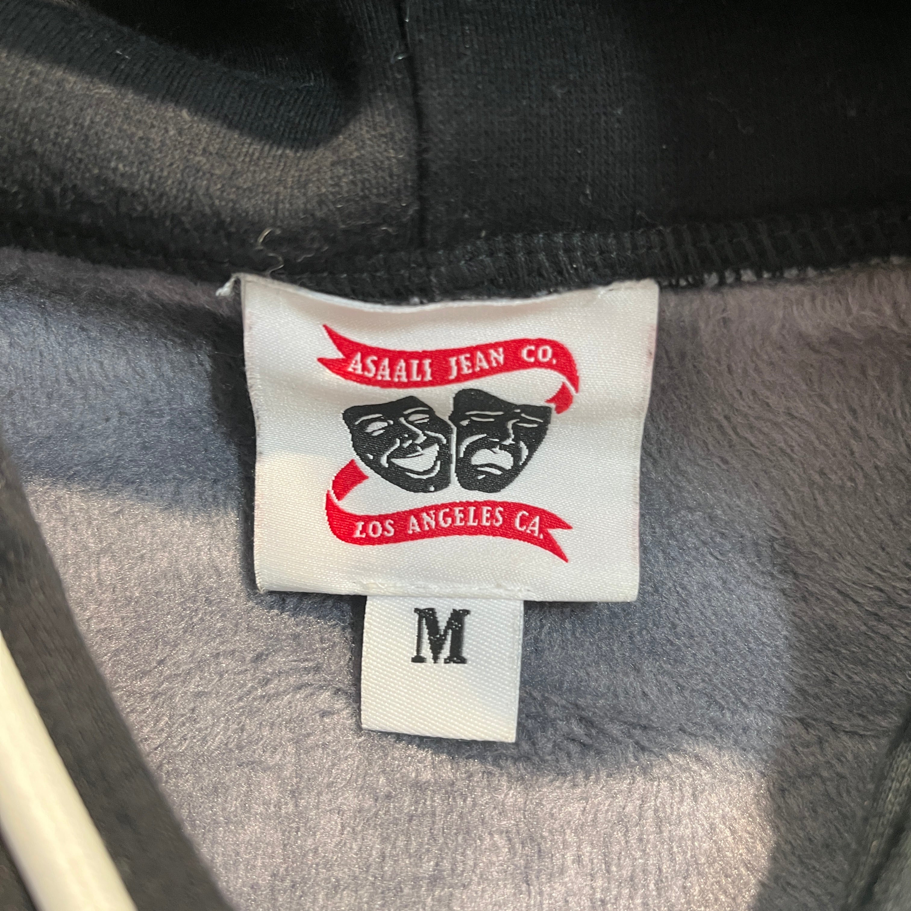 Asaali Jeans Co./Sweatshirt/M/All Over Print/Cotton/BLK/ view 3