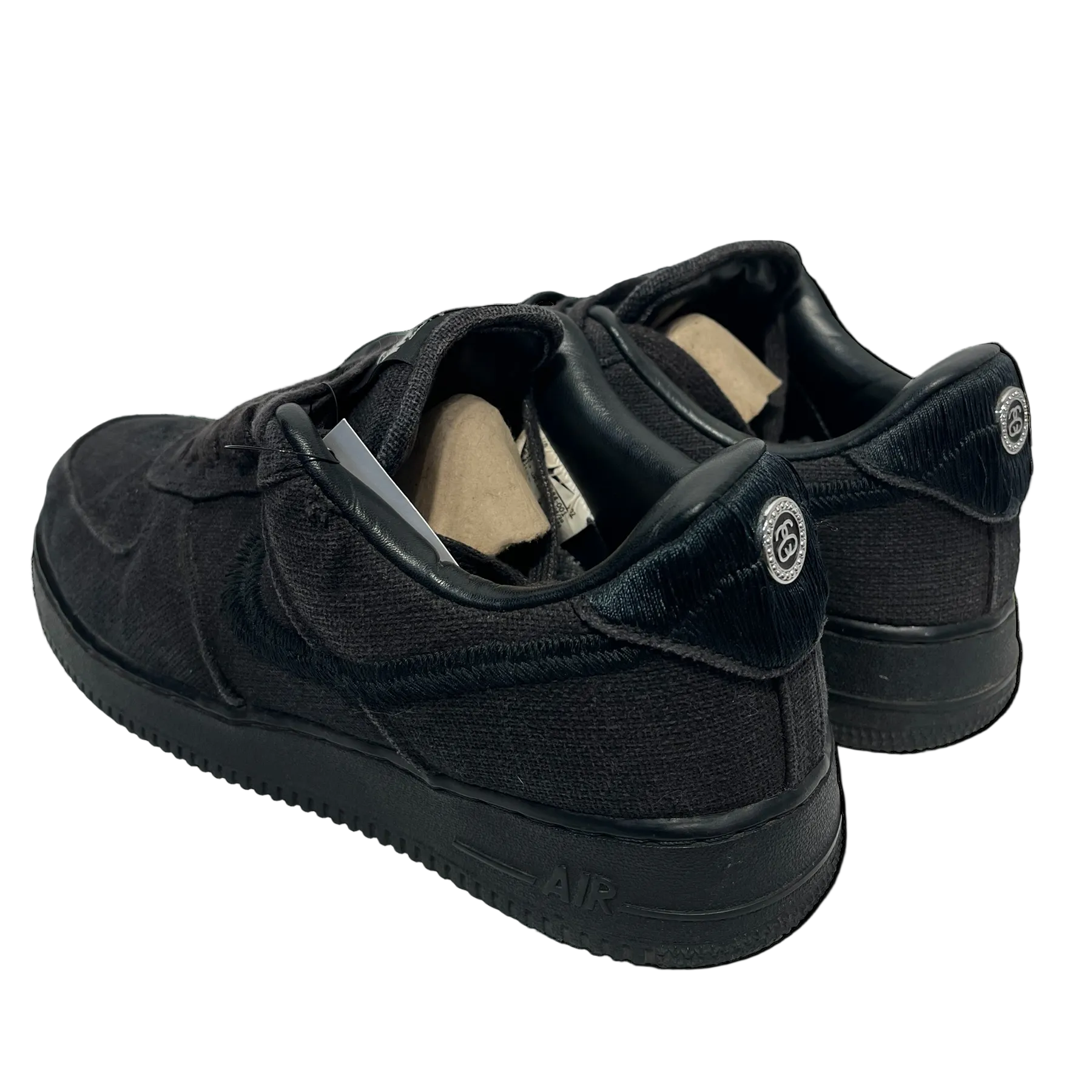 NIKE/STUSSY/Low-Sneakers/US 9.5/BLK/Stussy Air Force 1 view 2