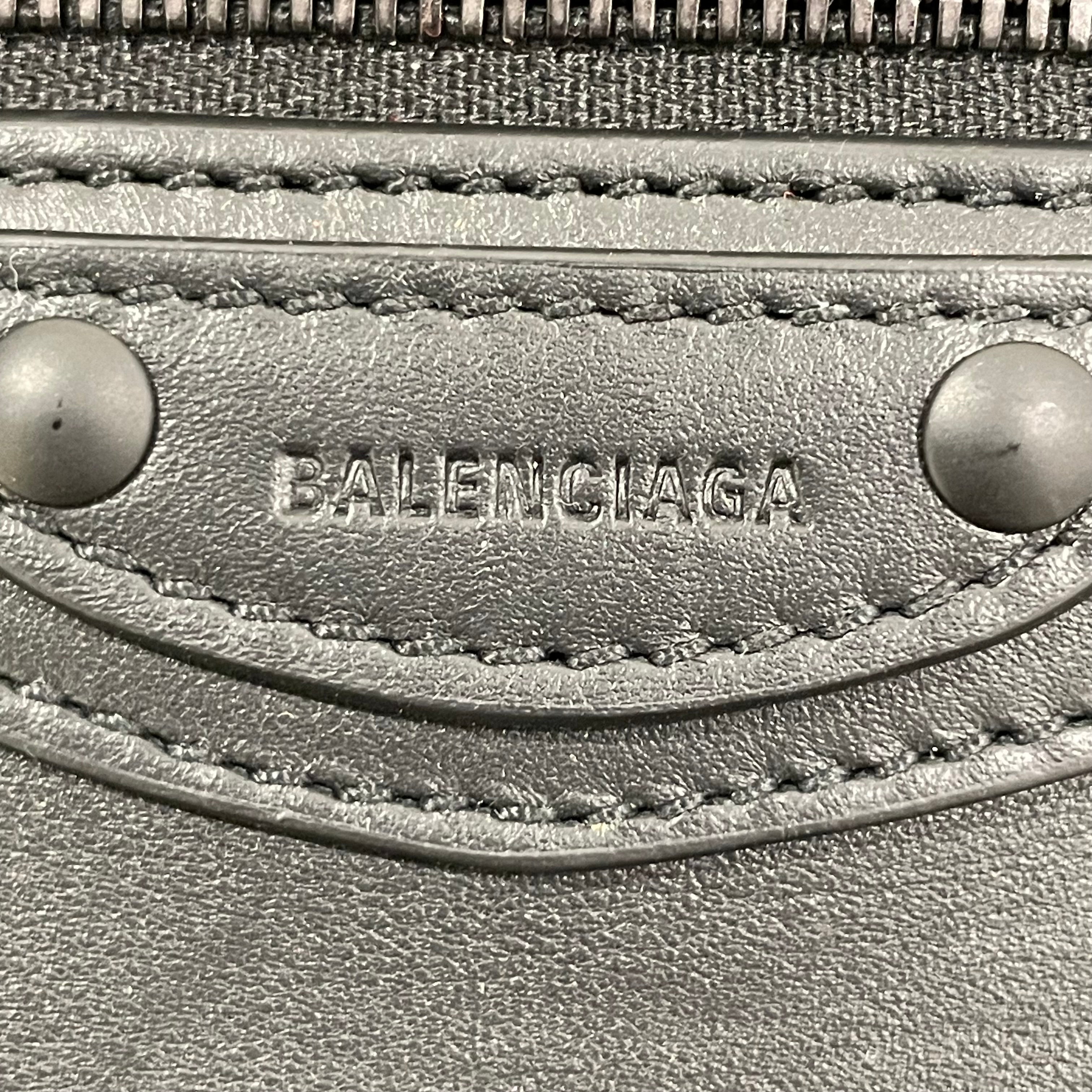 BALENCIAGA/Bag/Leather/BLK/Leather neo classic view 7