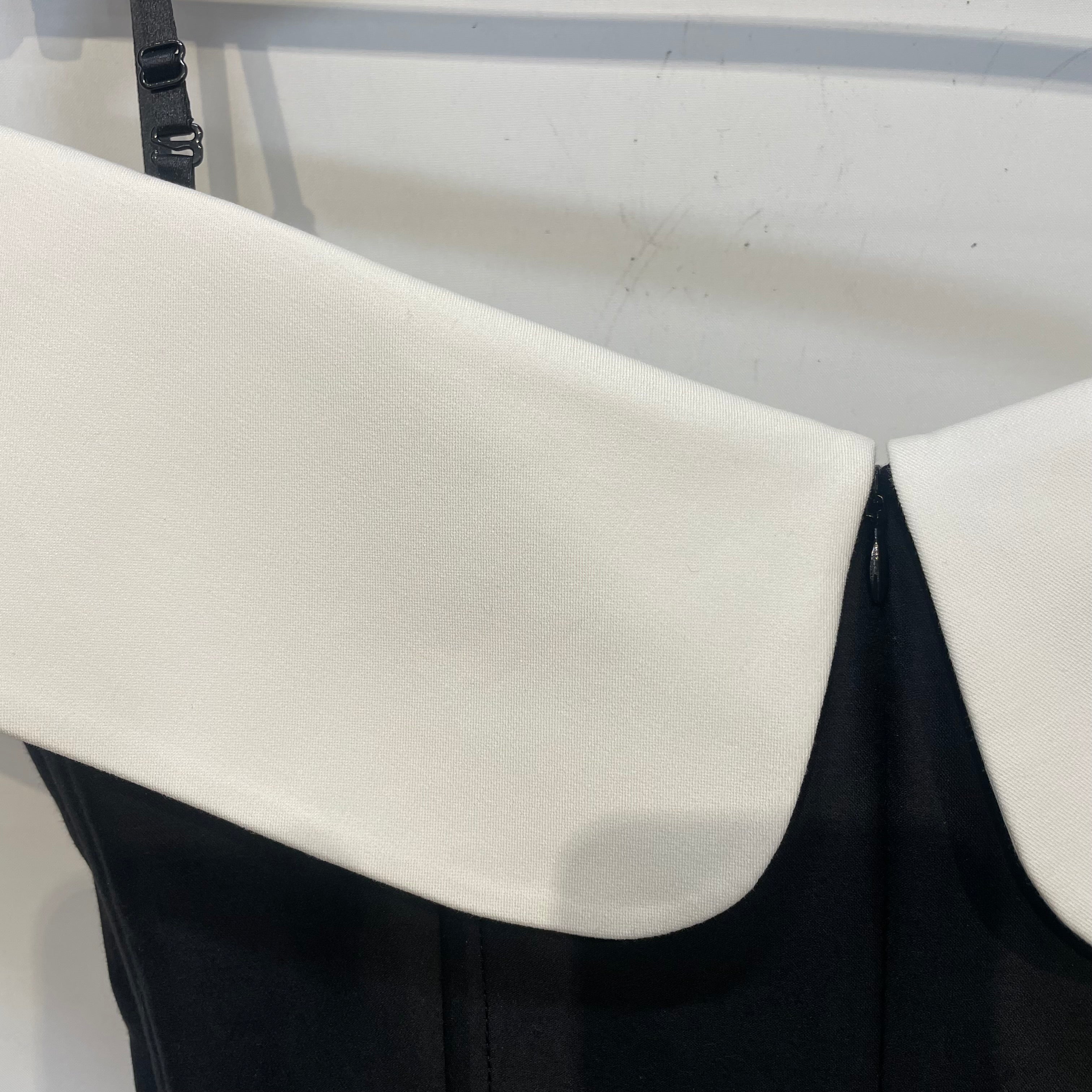 SHUSHU/TONG/SL Dress/M/Cotton/BLK/Mini Length/off shoulder corsetted teacup view 5