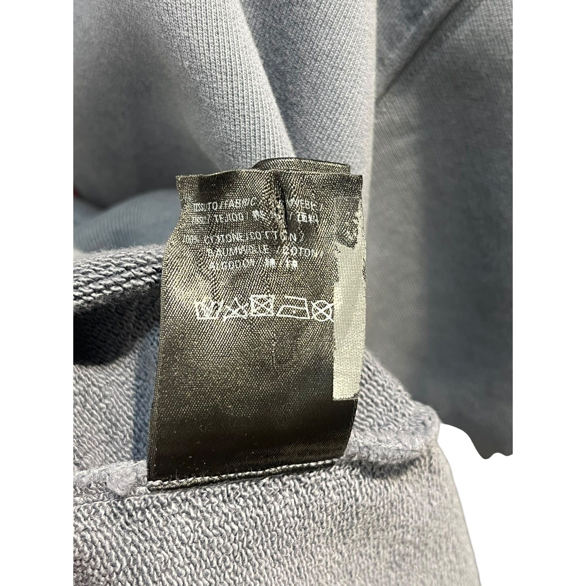 BALENCIAGA/Hoodie/XS/Graphic/Cotton/GRY/Oversize/PEOPLE view 3