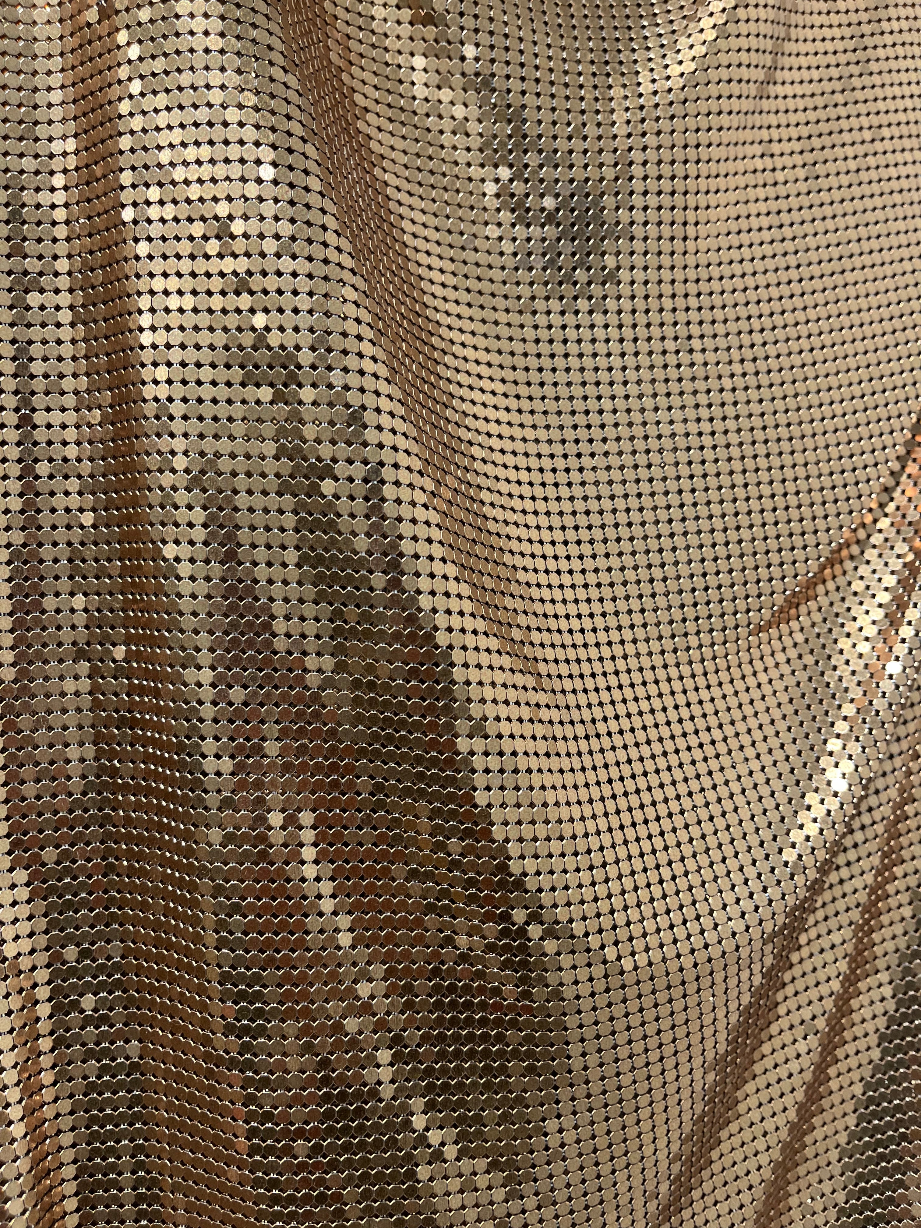 paco rabanne/Dress/36/GLD/BNWT CHAINMAIL DRESS view 5