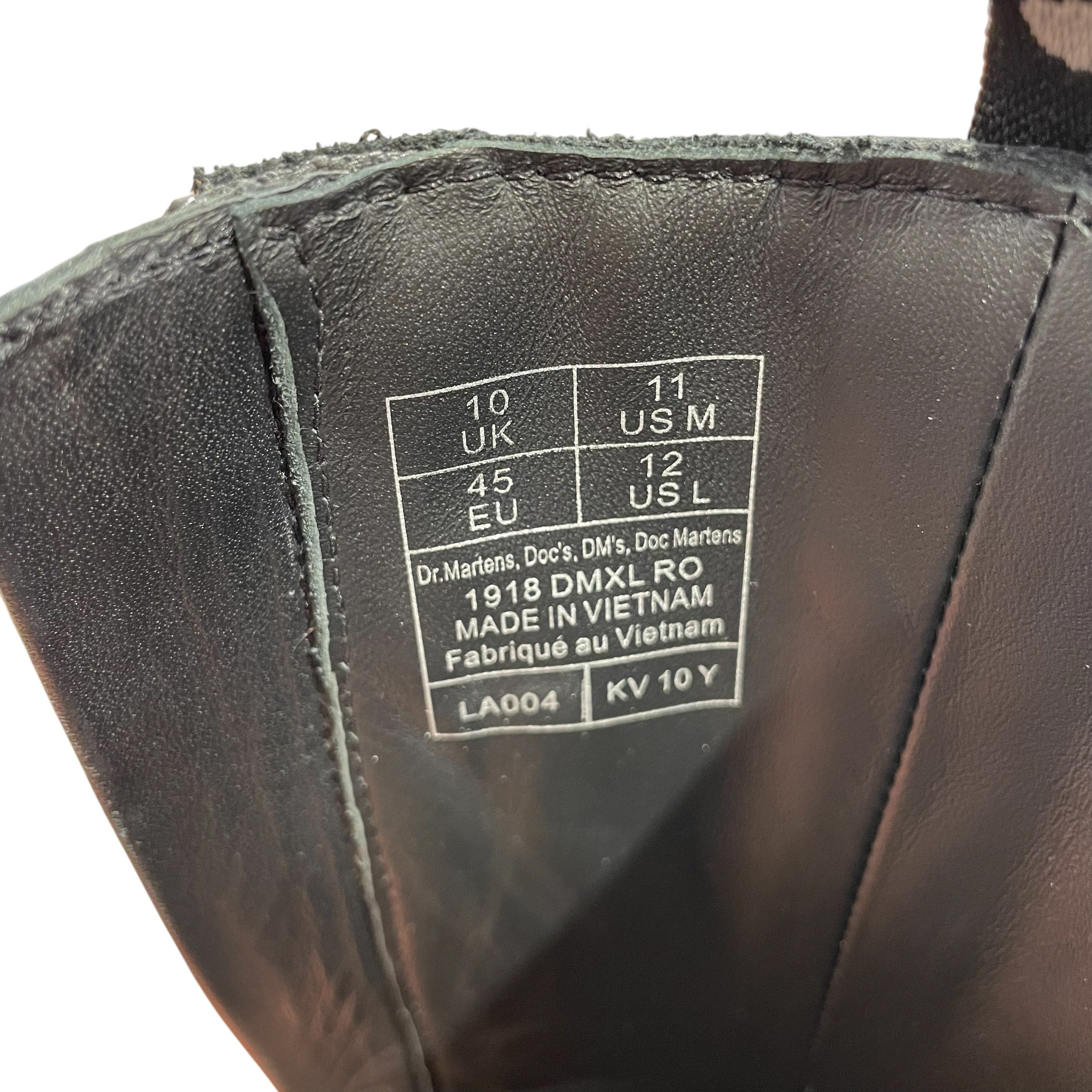Rick Owens/Dr.Martens/Lace Up Boots/US 11/Leather/BLK/ view 7