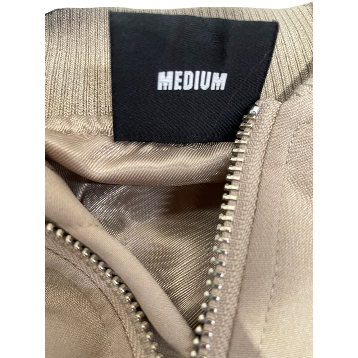 Revenge/Jacket/M/Cotton/BEG/bomber view 4