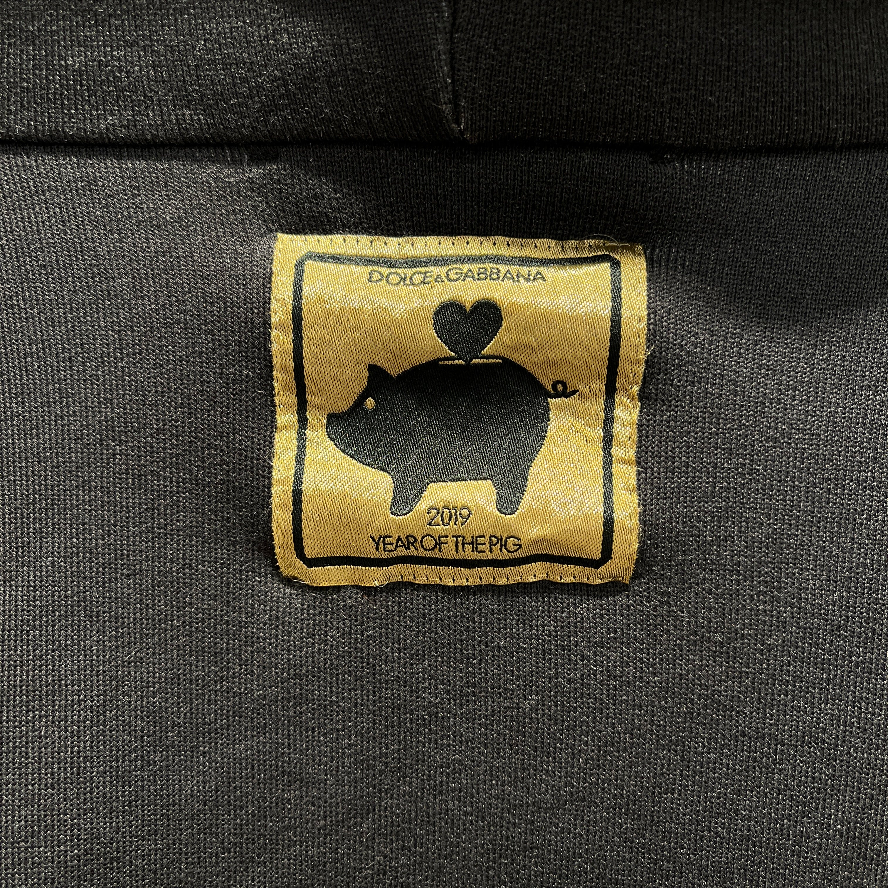 DOLCE&GABBANA/Hoodie/50/Cotton/NVY/mr pig 2019 view 7