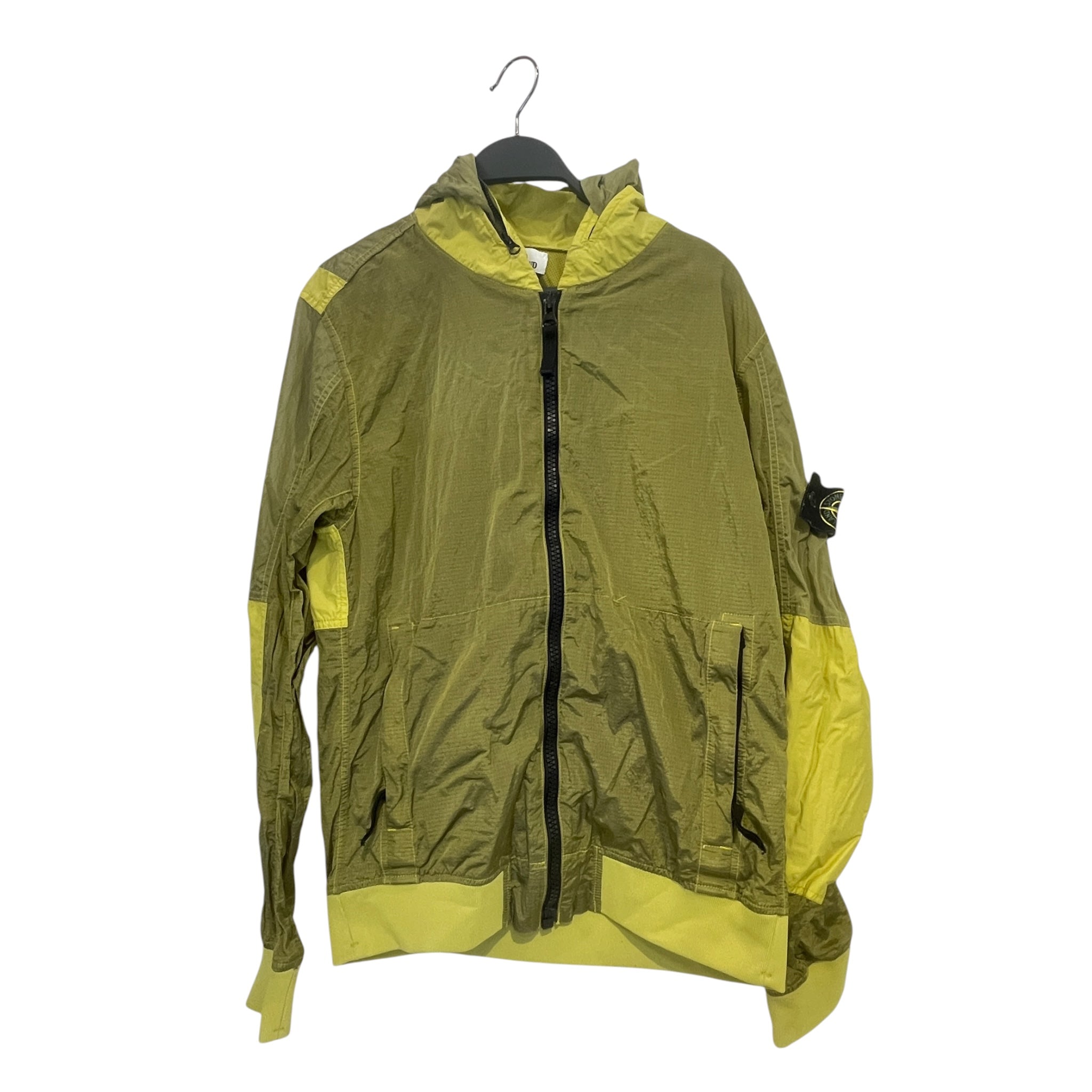 STONE ISLAND/Windbreaker/S/Nylon/GRN/TWO TONE view 1