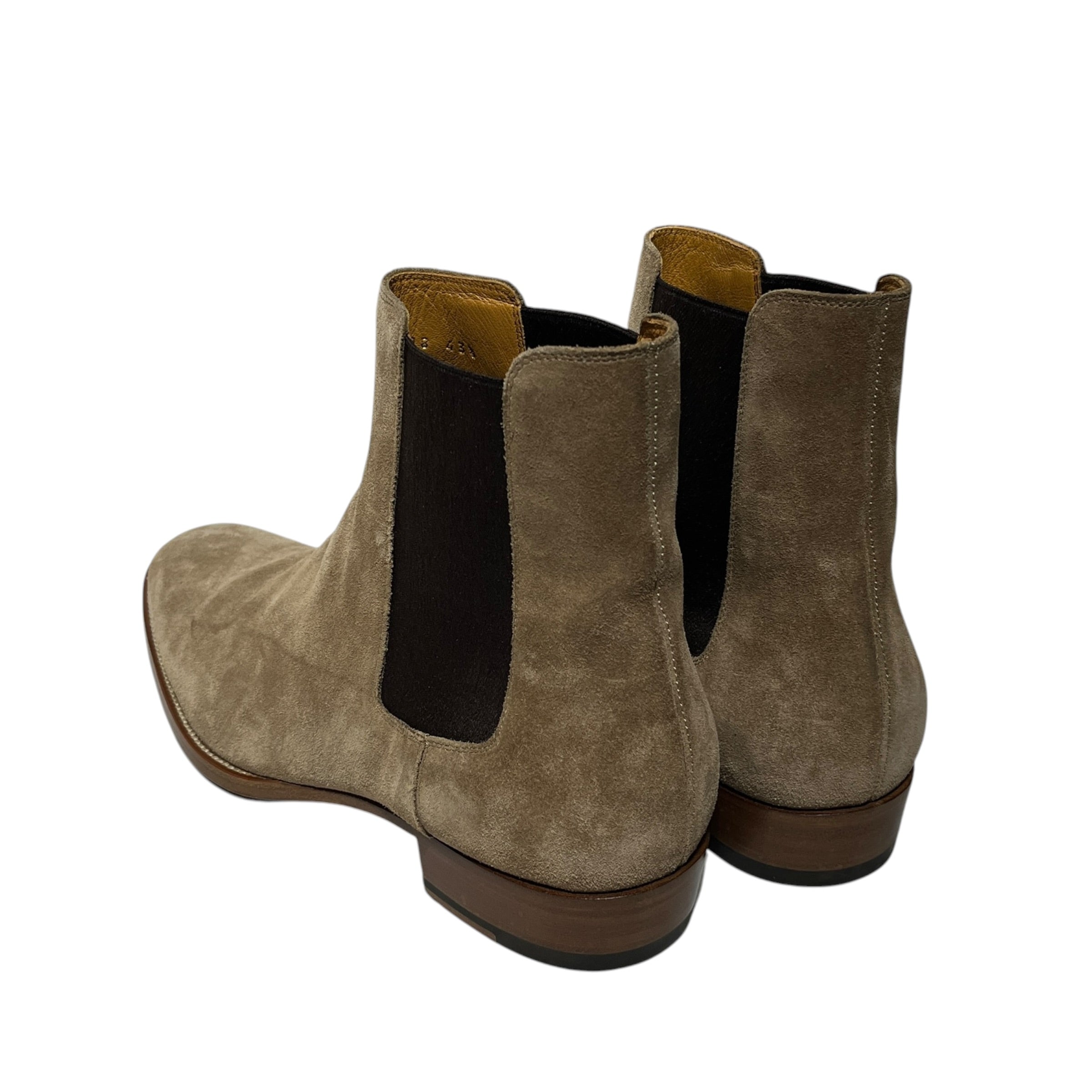SAINT LAURENT/Chelsea Boots/US 10.5/Suede/CML/ view 2