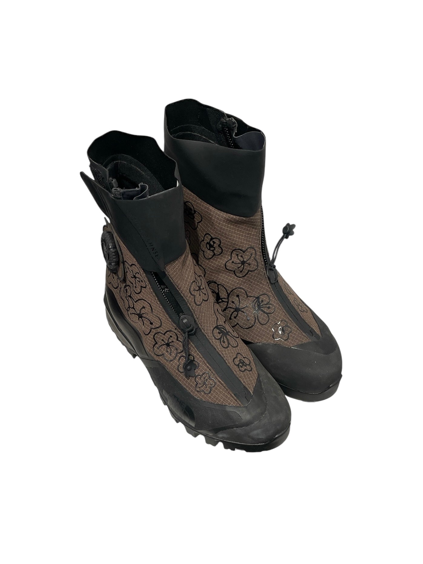 THE NORTH FACE/CECILIE BAHNSEN/Hi-Sneakers/US 6.5/Floral Pattern/Gore-Tex/BRW/VERTO SA GORE-TEX view 1