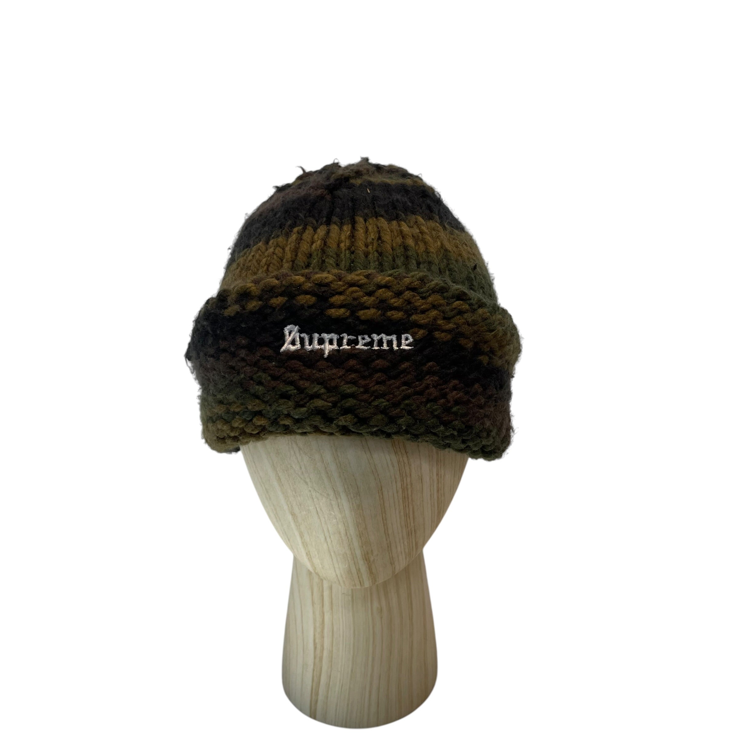 Supreme/Beanie/Stripe/Wool/GRN/M's/GRADIENT BEANJE view 1