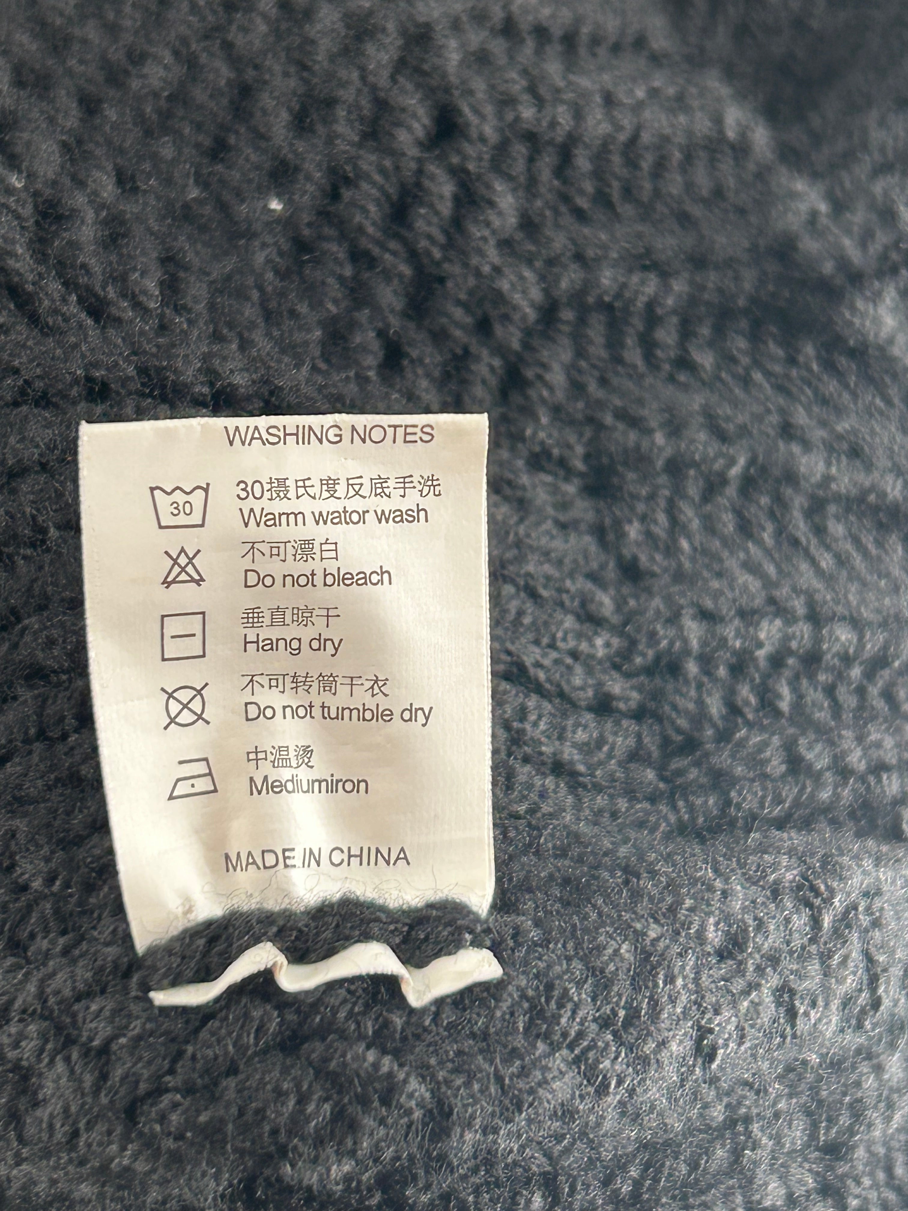 YNstudio/Sweater/M/Cotton/BLK/distressed knit zip view 3