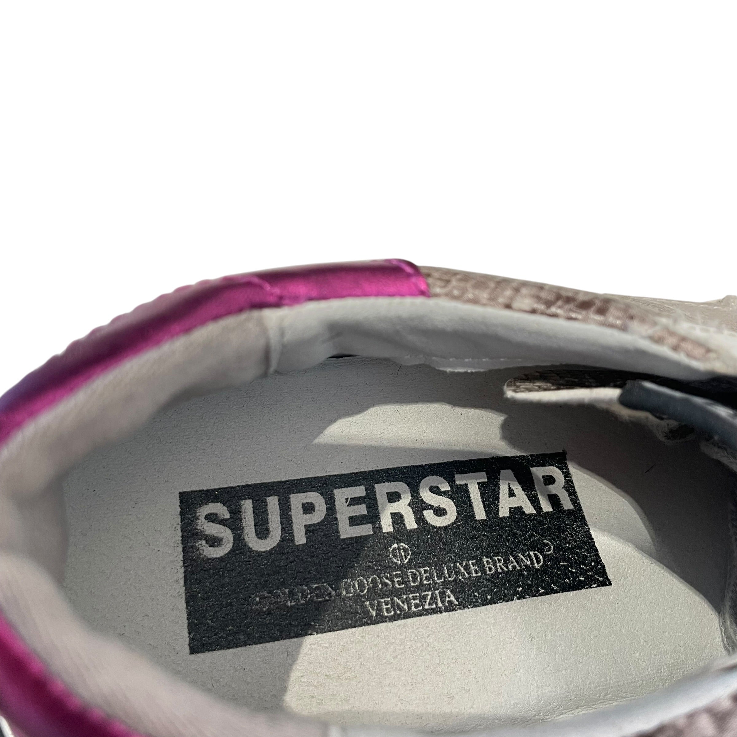 GOLDEN GOOSE/Low-Sneakers/EU 41.5/Leather/GRY/Superstar Sneaker view 5
