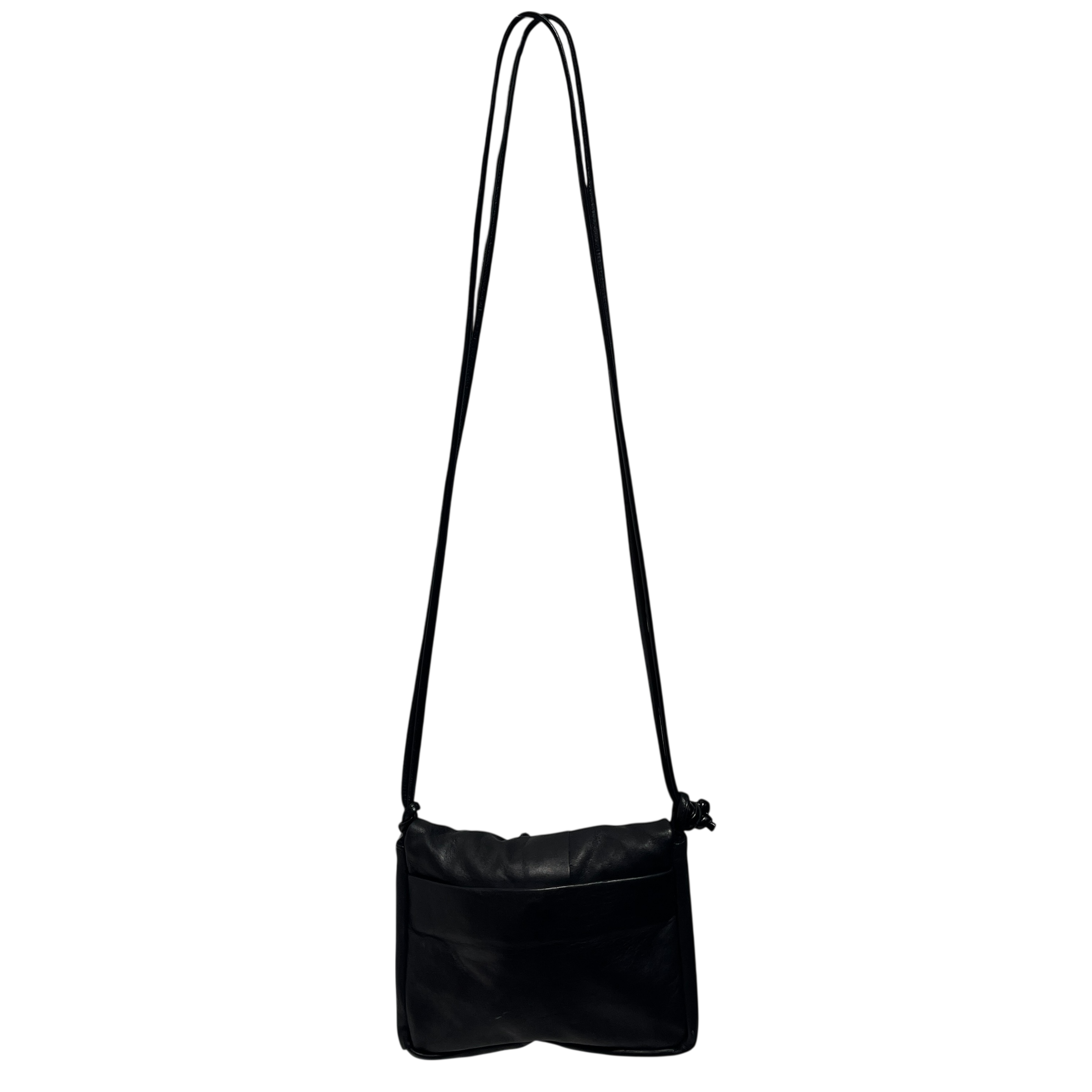Y's/Cross Body Bag/Leather/BLK/Panelled Leather view 3