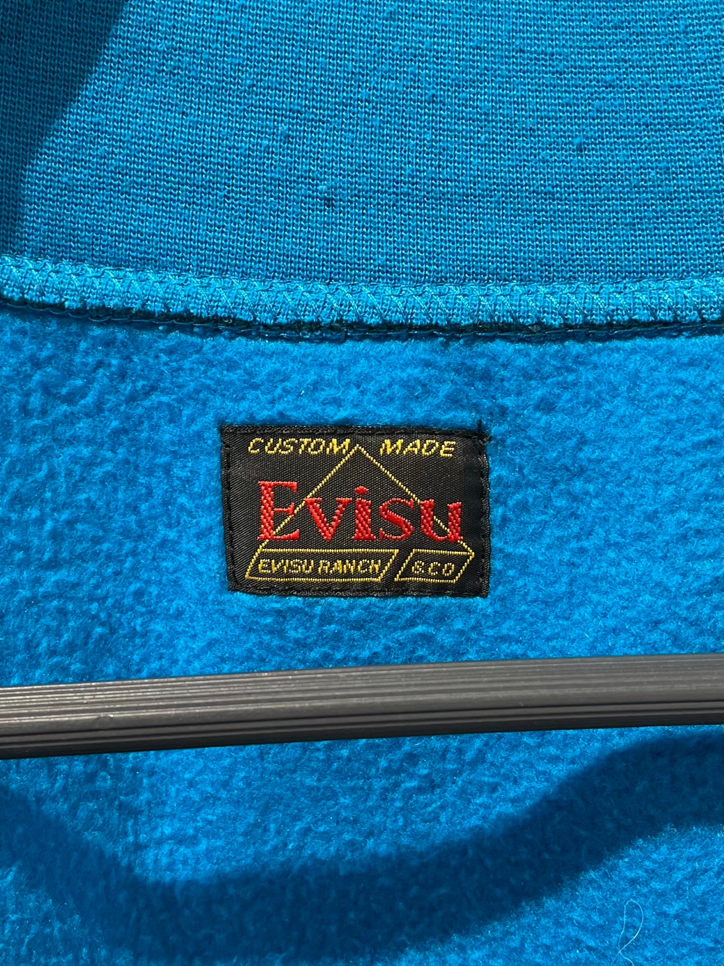 EVISU/Sweater/XXL/Cotton/BLU/BLUE SWEATER ZIP-UP view 4
