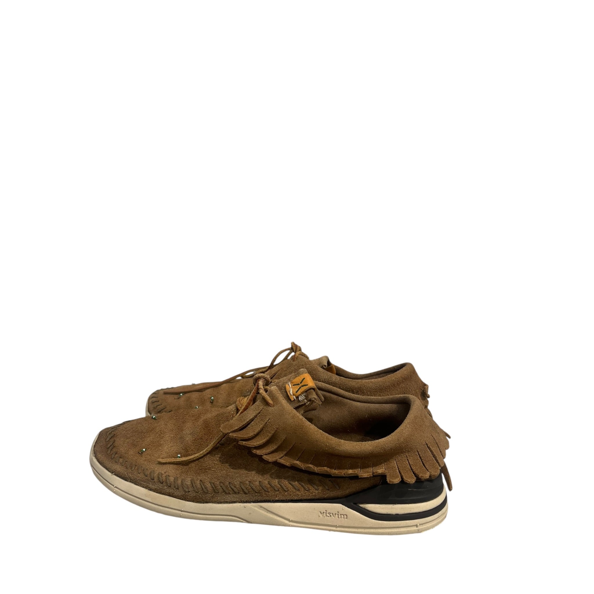 visvim/Low-Sneakers/US 11/Suede/BRW/MOCCASIN FRINGE BEADS view 2