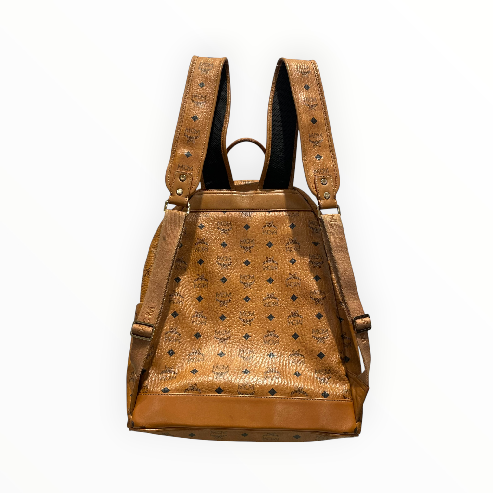 MCM/Backpack/Monogram/Leather/CML/Visetos Monogram Backpack view 2