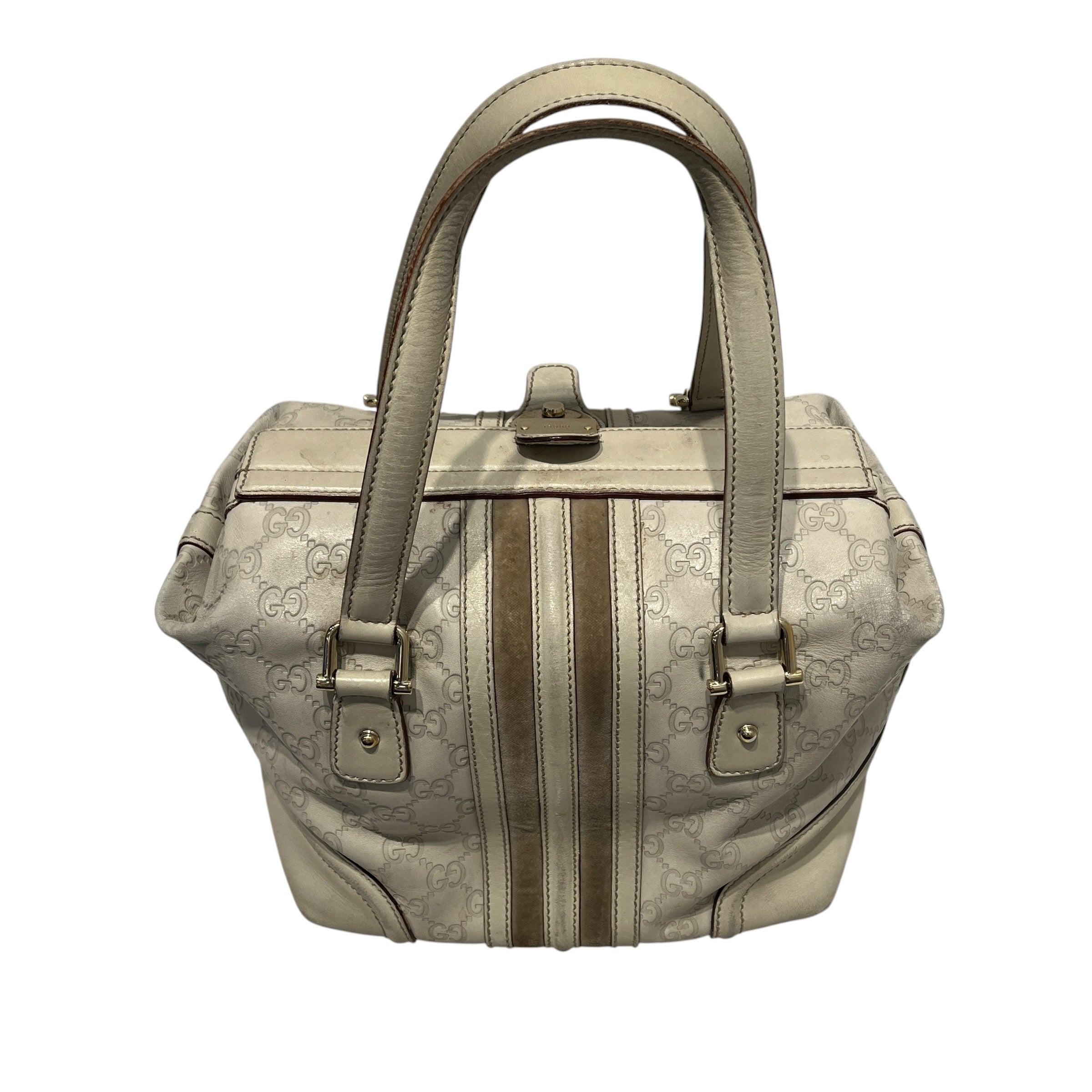 GUCCI/Hand Bag/Leather/CRM/TREASURE BOSTON BAG view 10