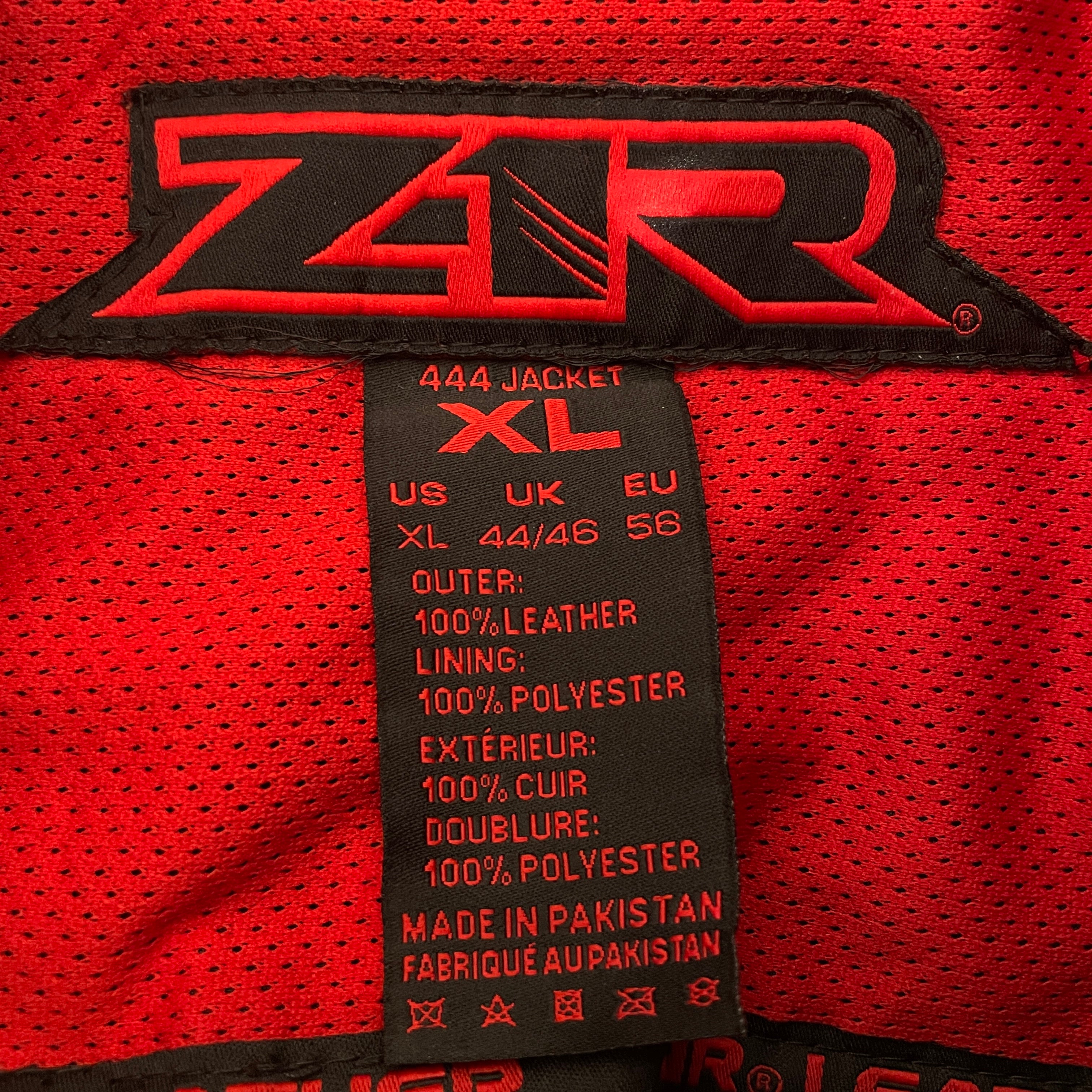 Vintage/Leather Jkt/XL/Leather/BLK/No Collar/Z1R Zip Out Liner Motorcycle view 3