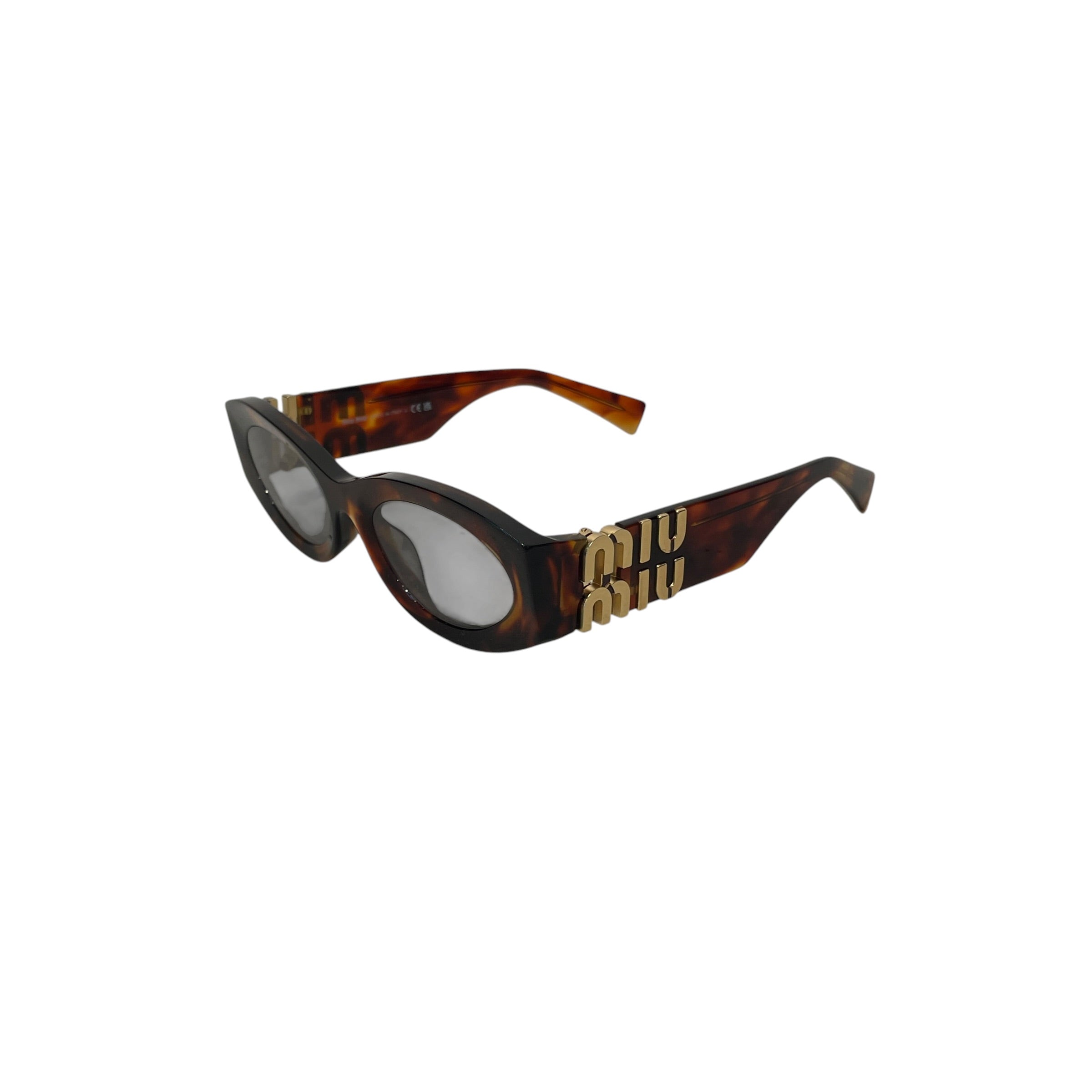 MIU MIU/Sunglasses/Tortoiseshell Pattern/BRW/SMU 11W view 1