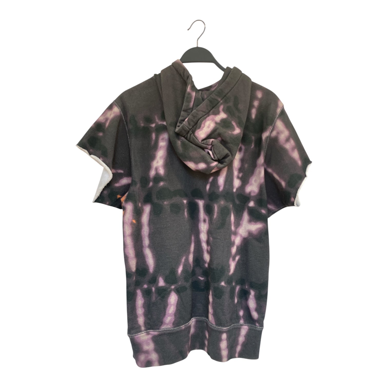 ISABEL MARANT ETOILE/Sweater/36/All Over Print/Cotton/GRY/TYE DYE/PURP/SLEEVELEZZ/NO1501 view 2
