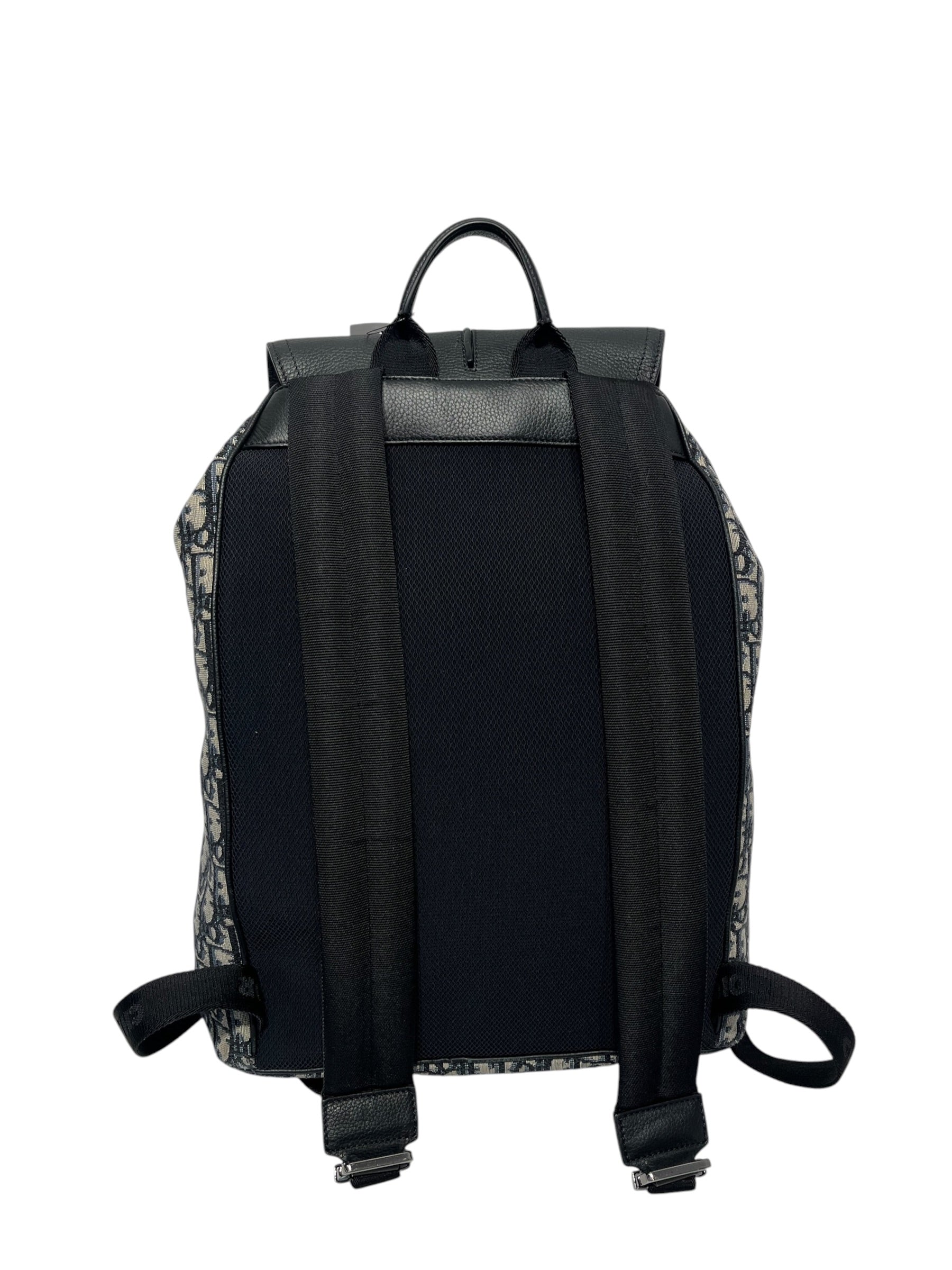 Christian Dior/Backpack/Monogram/Leather/MLT/SADDLE FLAP OBLIQUE JACQUARD view 3