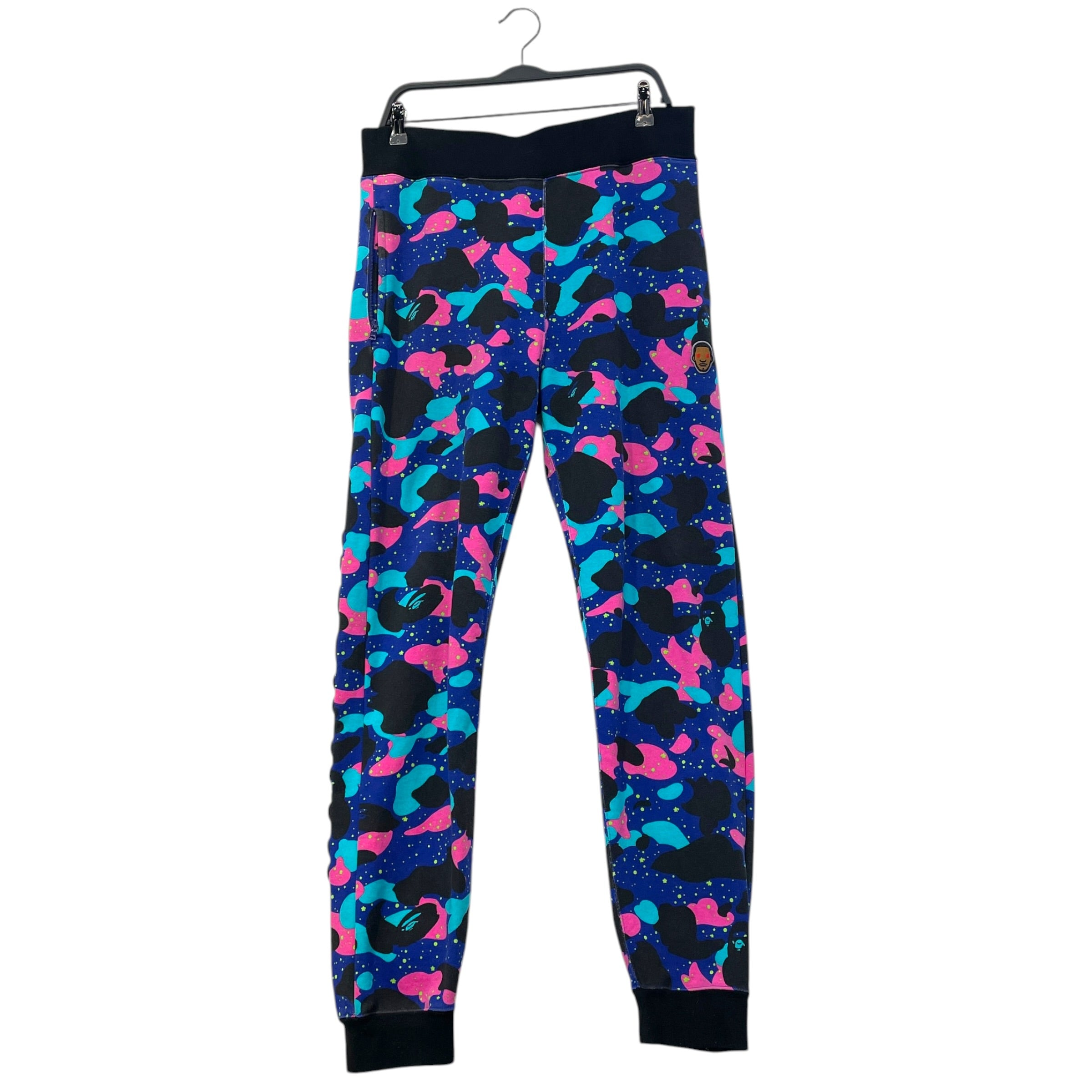 A BATHING APE/Cargo Pants/XL/Cotton/BLU/Camouflage/Kid Cudi view 2