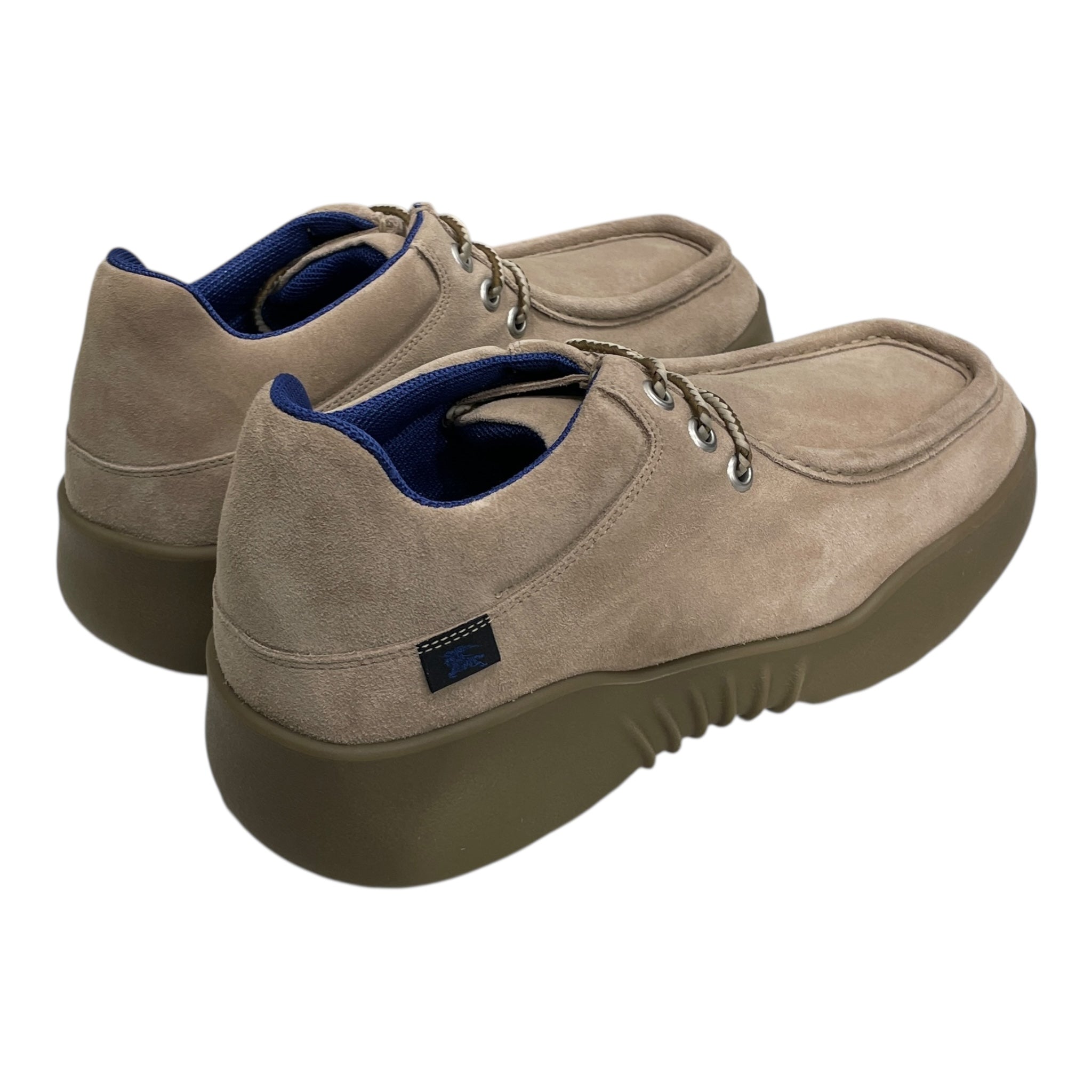 BURBERRY/Shoes/EU 43/Suede/KHK/MOC SHOE SNEAKER SOLE view 2