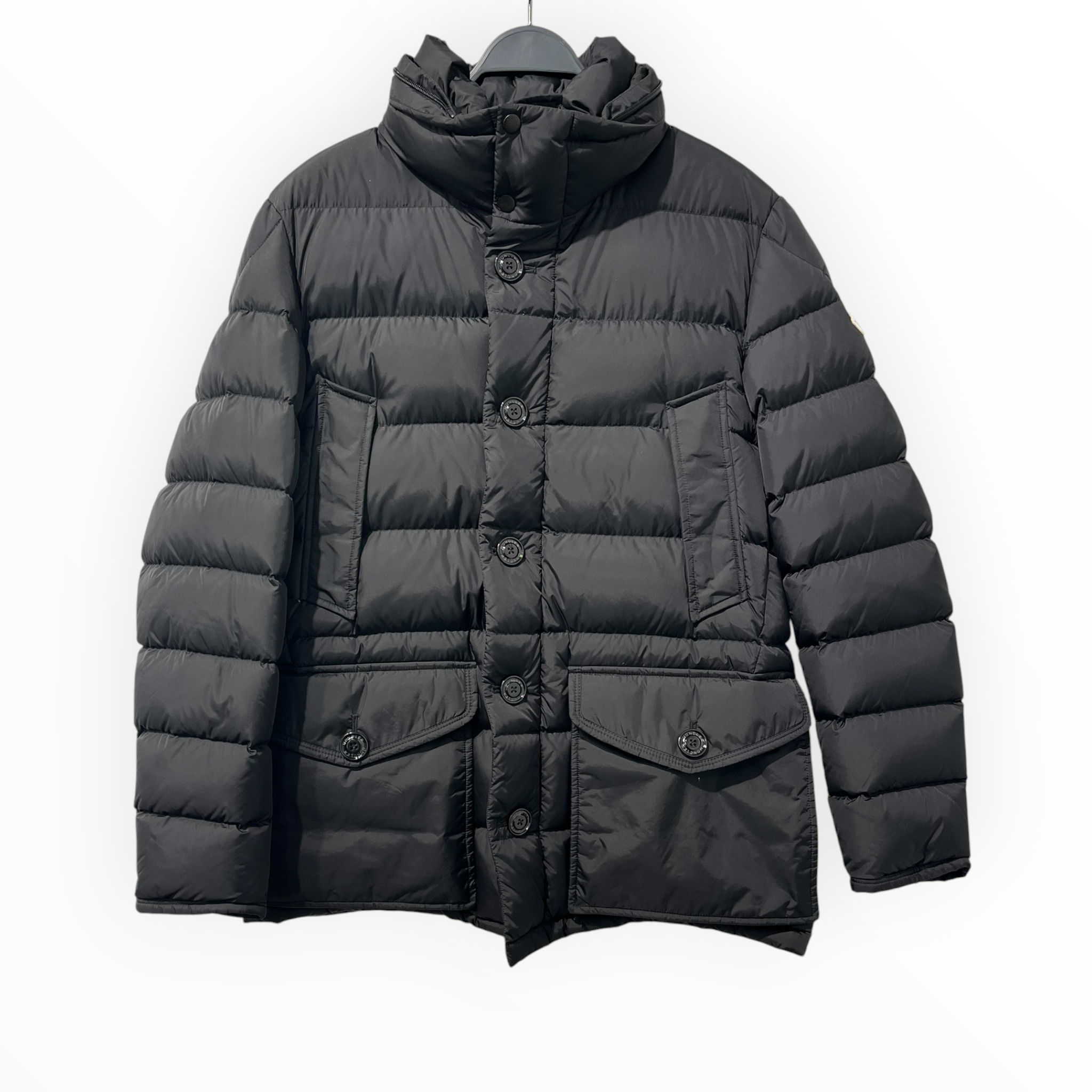 MONCLER/Puffer Jkt/5/Nylon/BLK/CARGO PUFFER view 1