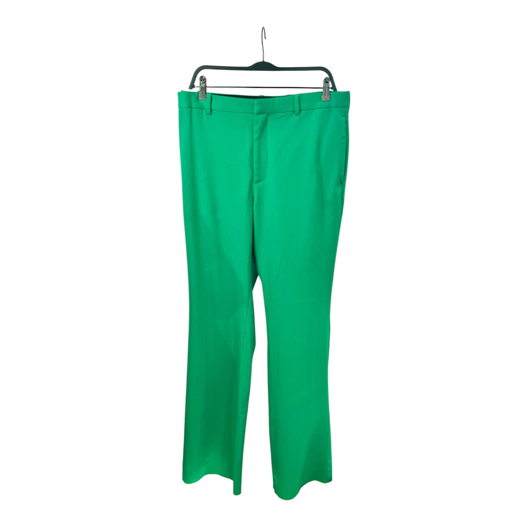 BALENCIAGA/Slacks/42/Cotton/GRN/SLACK BOTTOMS view 1